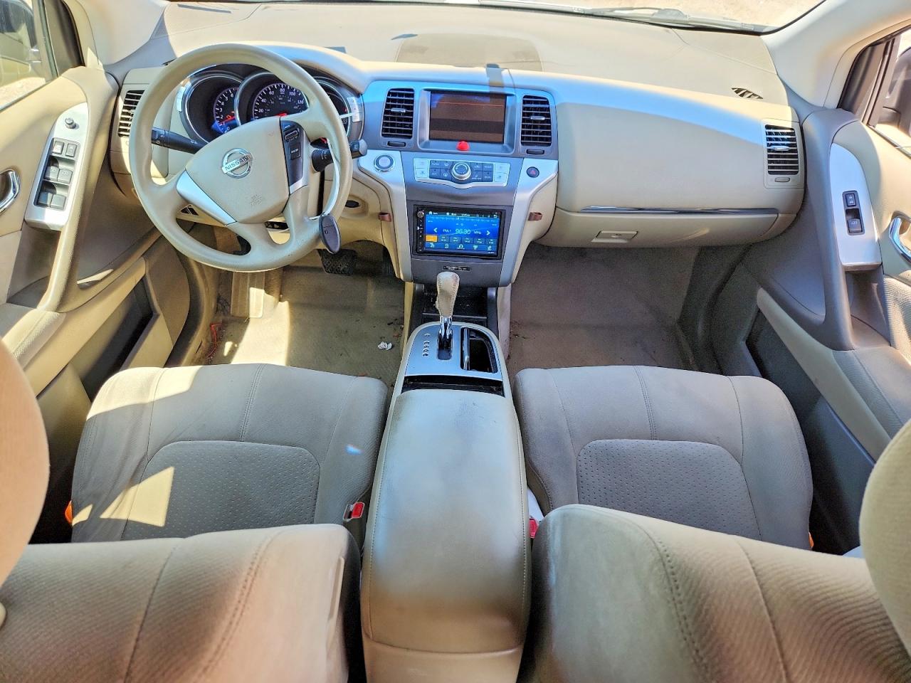 2012 Nissan Murano S Silver vin: JN8AZ1MW9CW209791