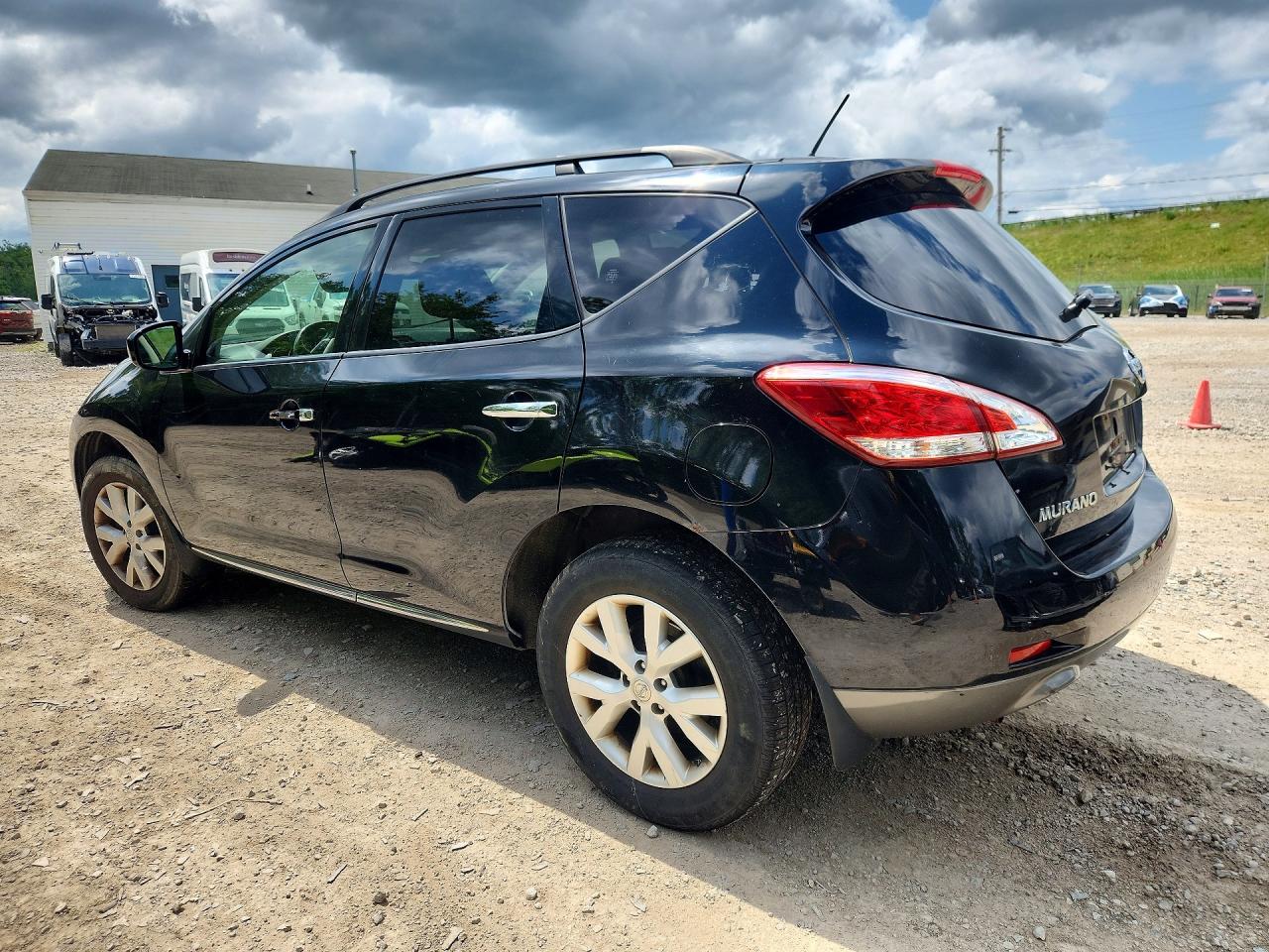 2012 Nissan Murano S Black vin: JN8AZ1MW9CW232195