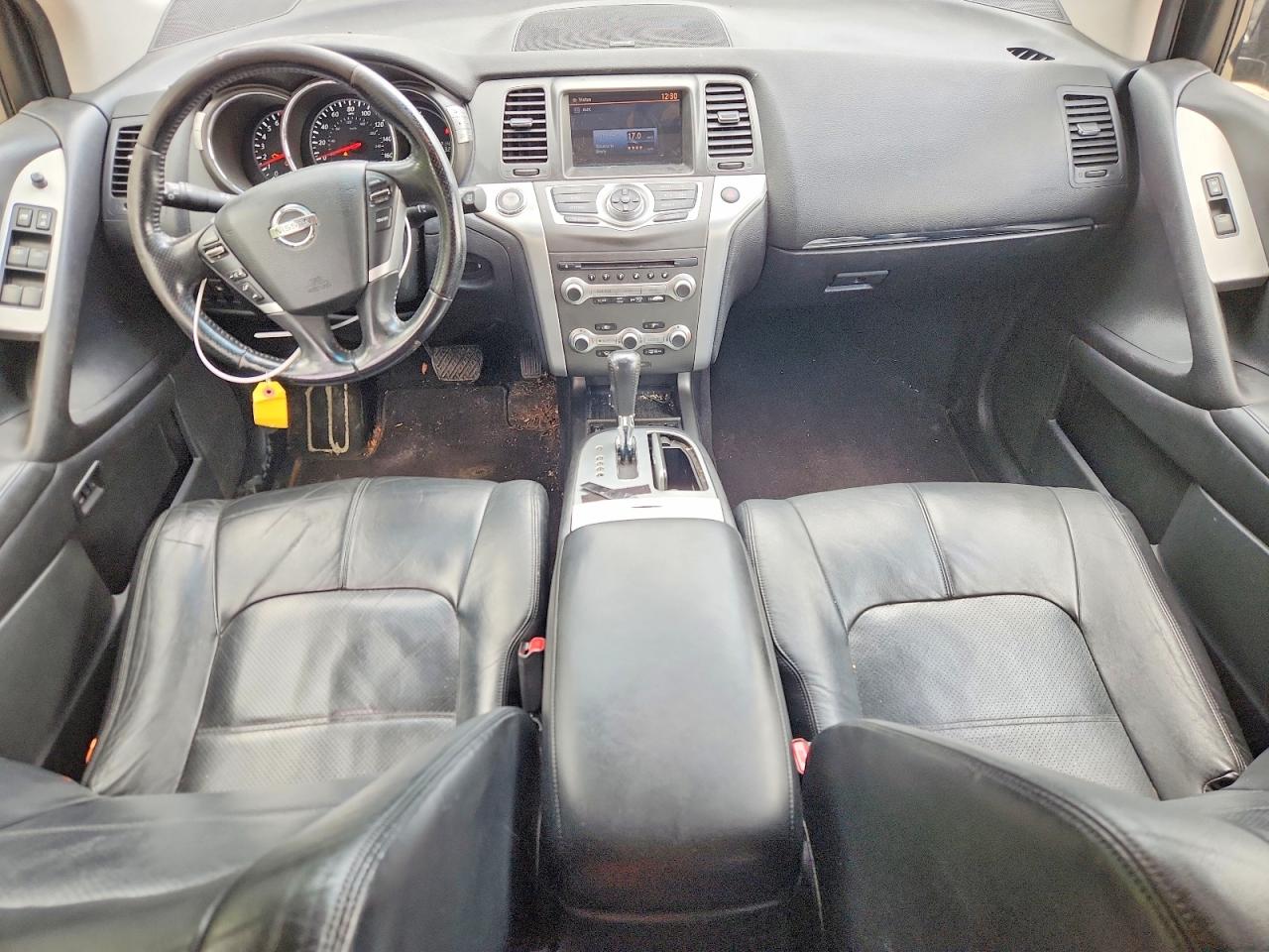 2012 Nissan Murano S Black vin: JN8AZ1MW9CW232195