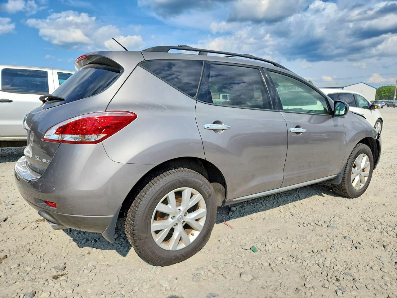 2012 Nissan Murano S Gray vin: JN8AZ1MW9CW232729