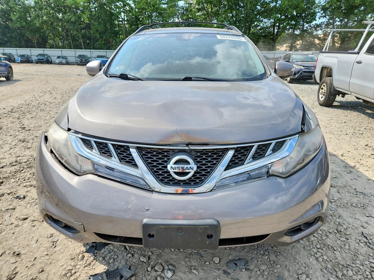 2012 Nissan Murano S Gray vin: JN8AZ1MW9CW232729