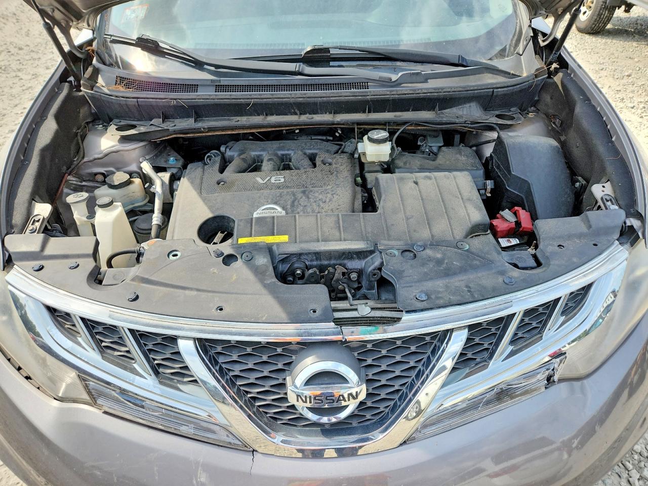 2012 Nissan Murano S Gray vin: JN8AZ1MW9CW232729