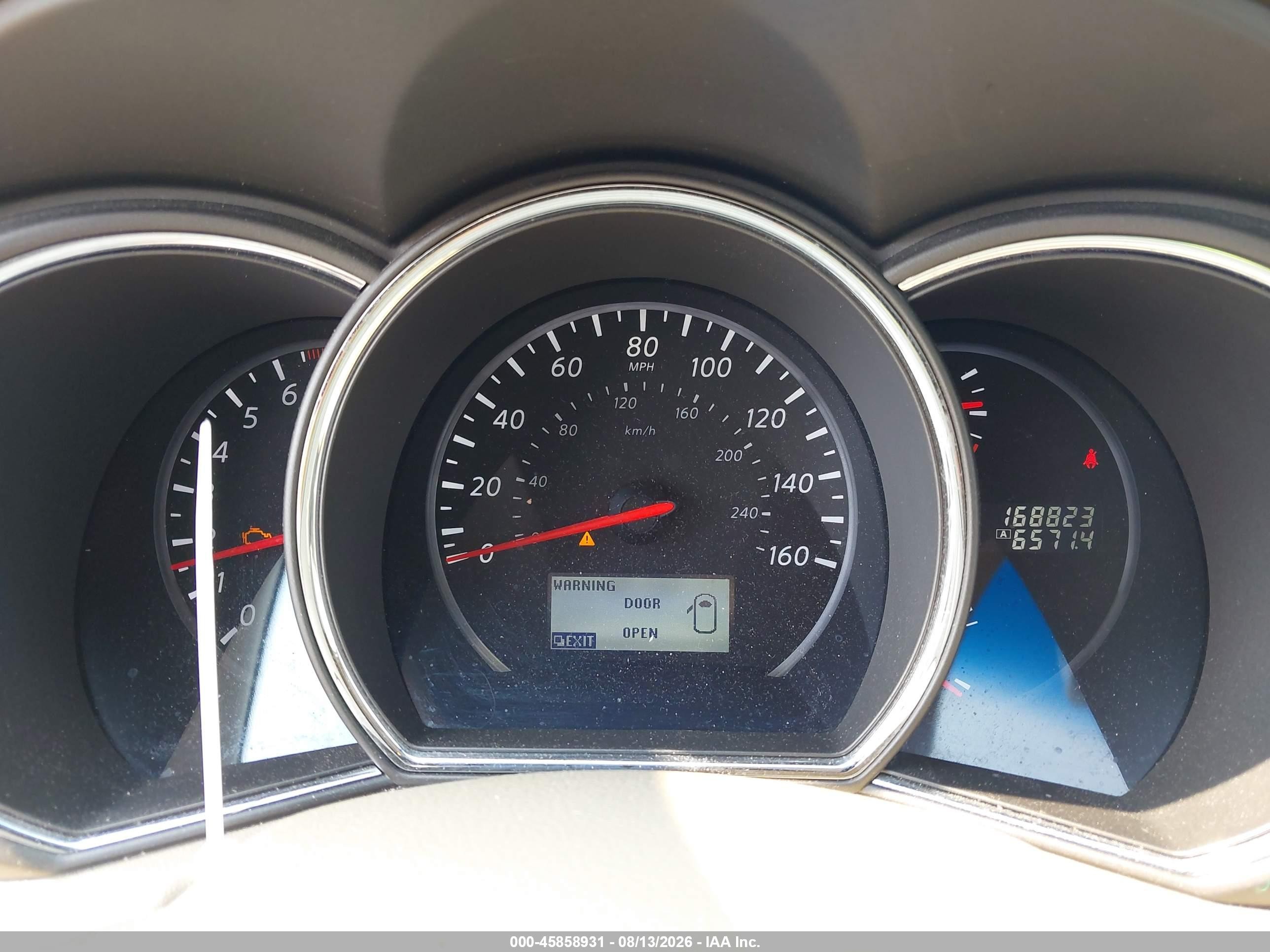 2013 Nissan Murano Sv Brown vin: JN8AZ1MW9DW309827