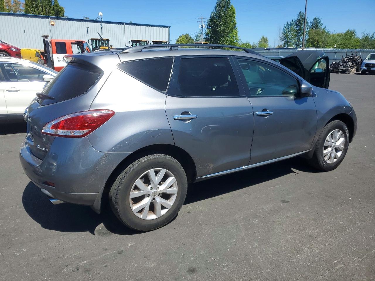 2013 Nissan Murano S Серый vin: JN8AZ1MW9DW316664
