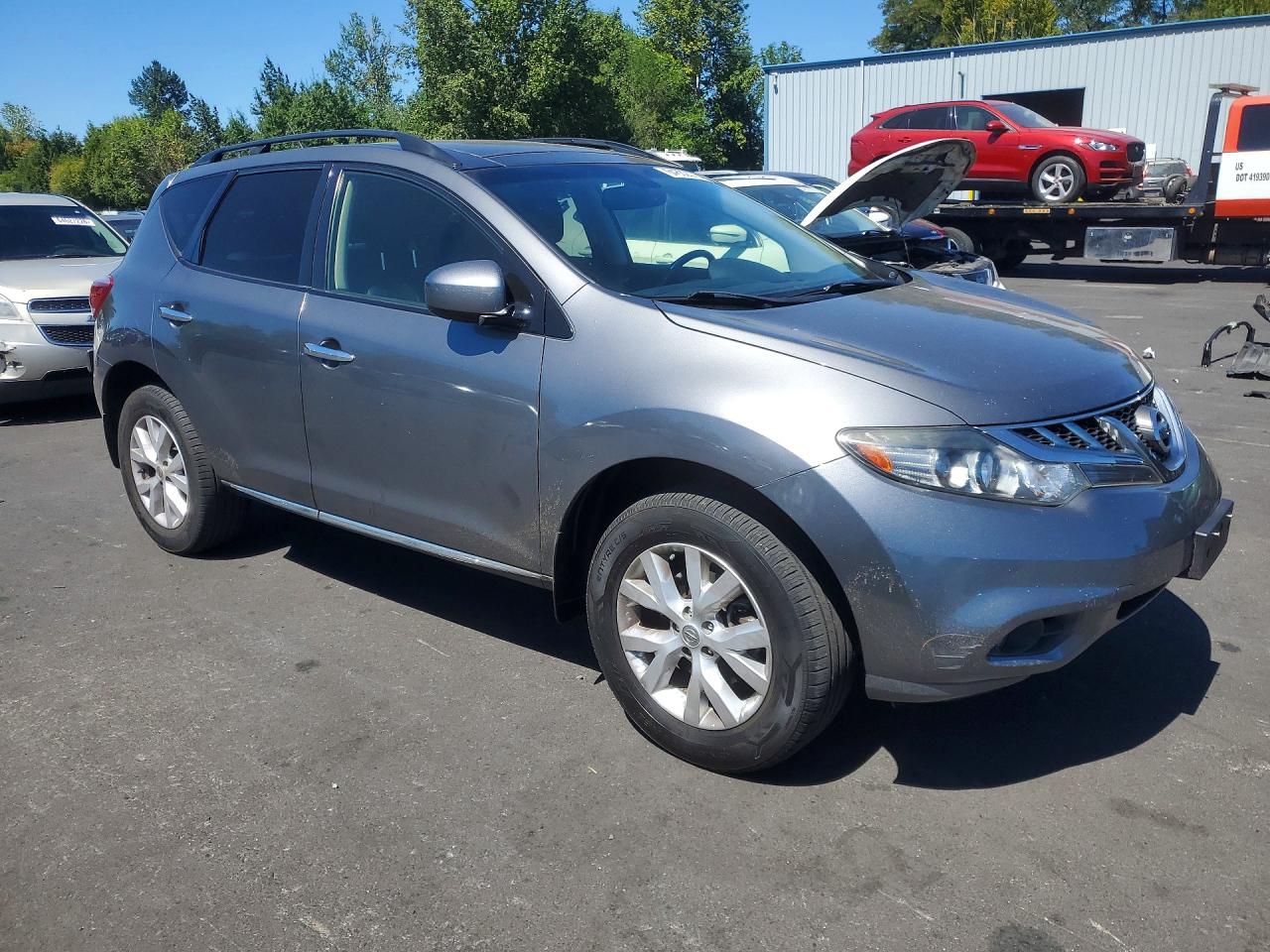 2013 Nissan Murano S Серый vin: JN8AZ1MW9DW316664