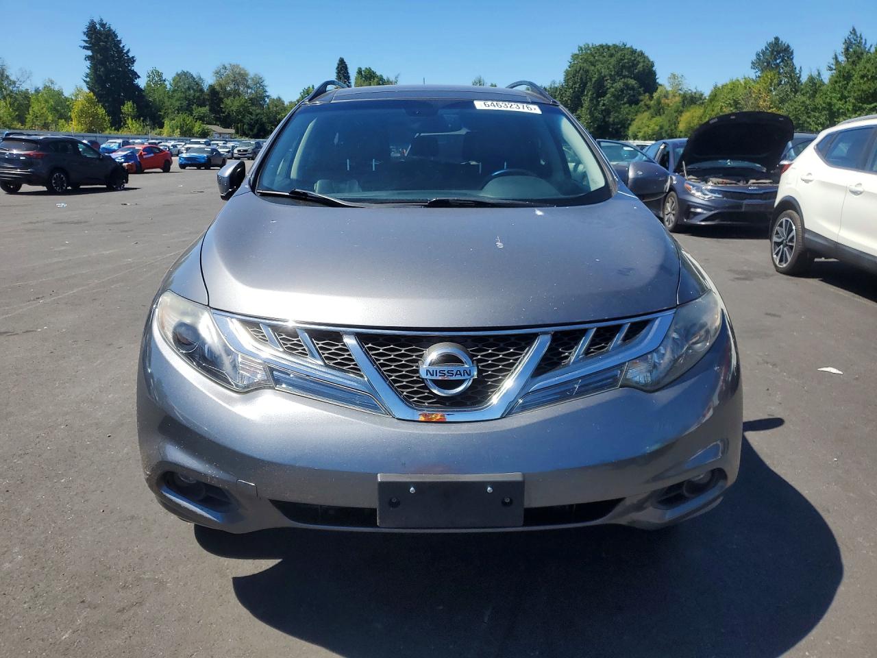 2013 Nissan Murano S Серый vin: JN8AZ1MW9DW316664