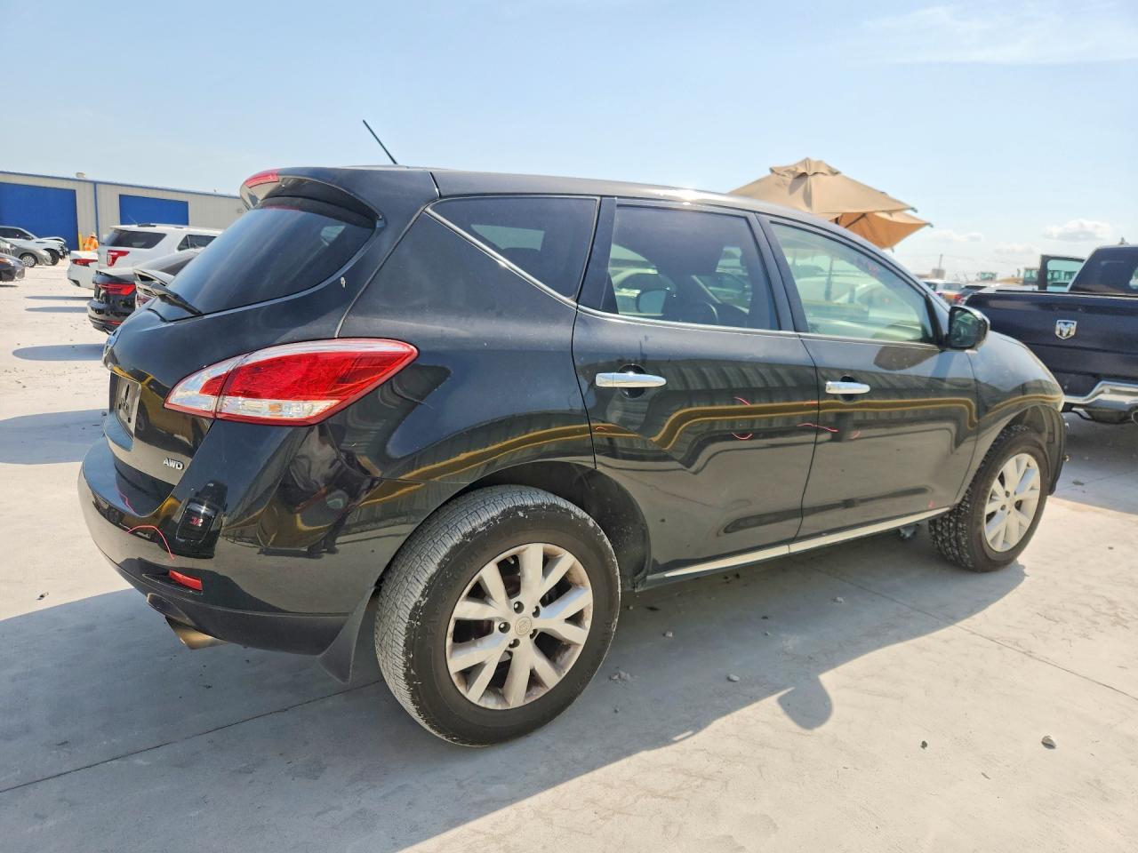 2013 Nissan Murano S Black vin: JN8AZ1MW9DW319936