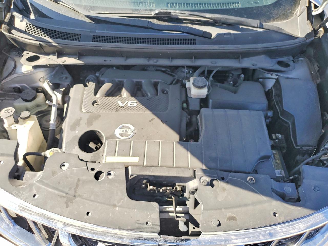 2014 Nissan Murano Sl Silver vin: JN8AZ1MW9EW503419