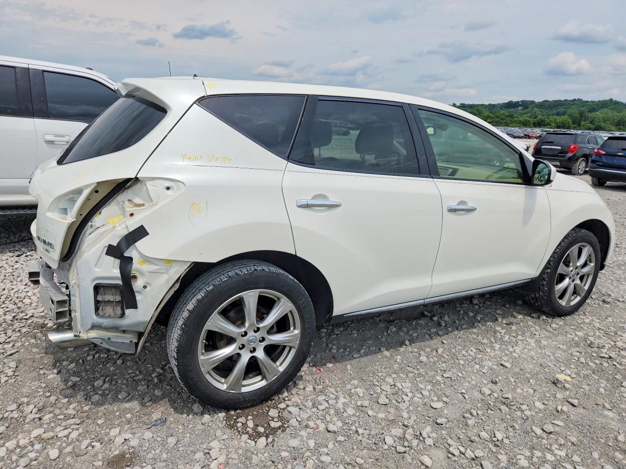 2014 Nissan Murano Le Кремовый vin: JN8AZ1MW9EW503999