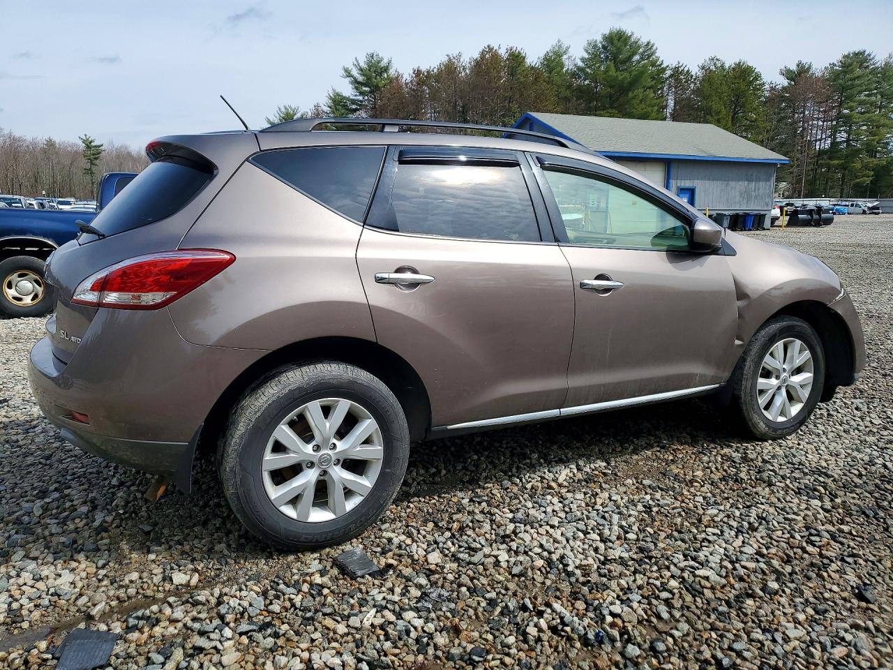 2014 Nissan Murano Tan vin: JN8AZ1MW9EW510841