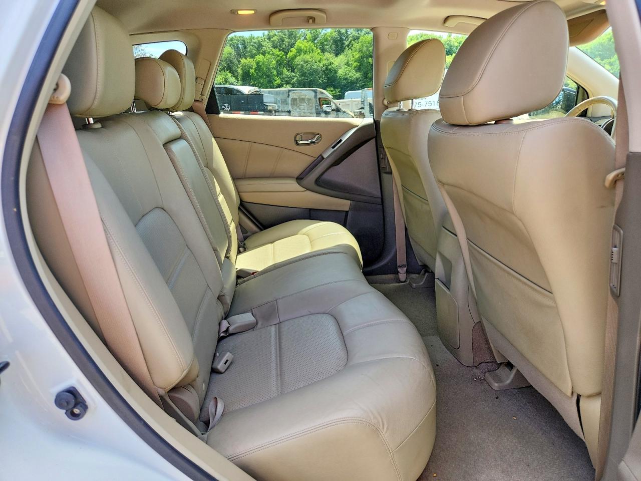2014 Nissan Murano Sl White vin: JN8AZ1MW9EW512122