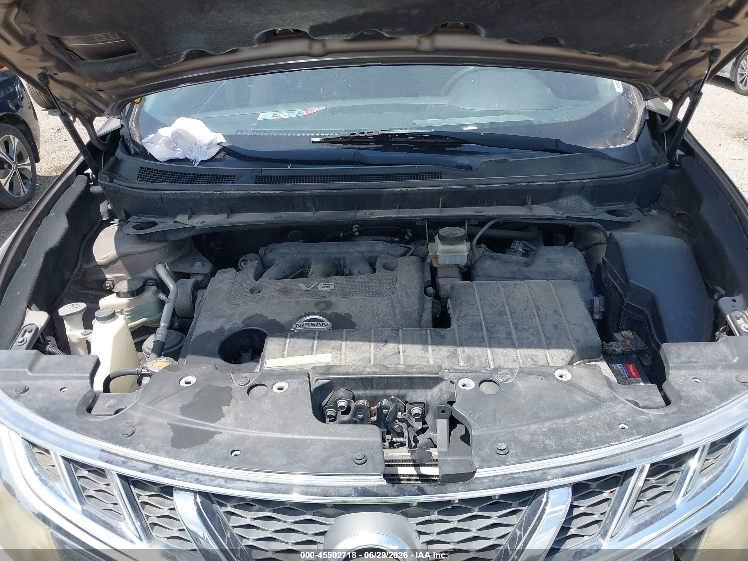 2014 Nissan Murano S Gray vin: JN8AZ1MW9EW522519