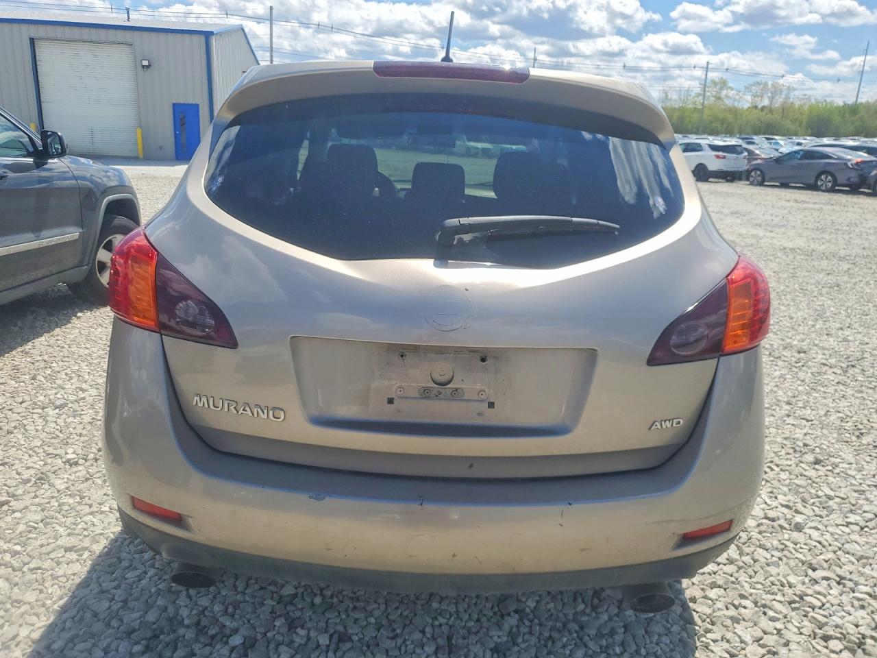 2010 Nissan Murano S Gold vin: JN8AZ1MWXAW106196