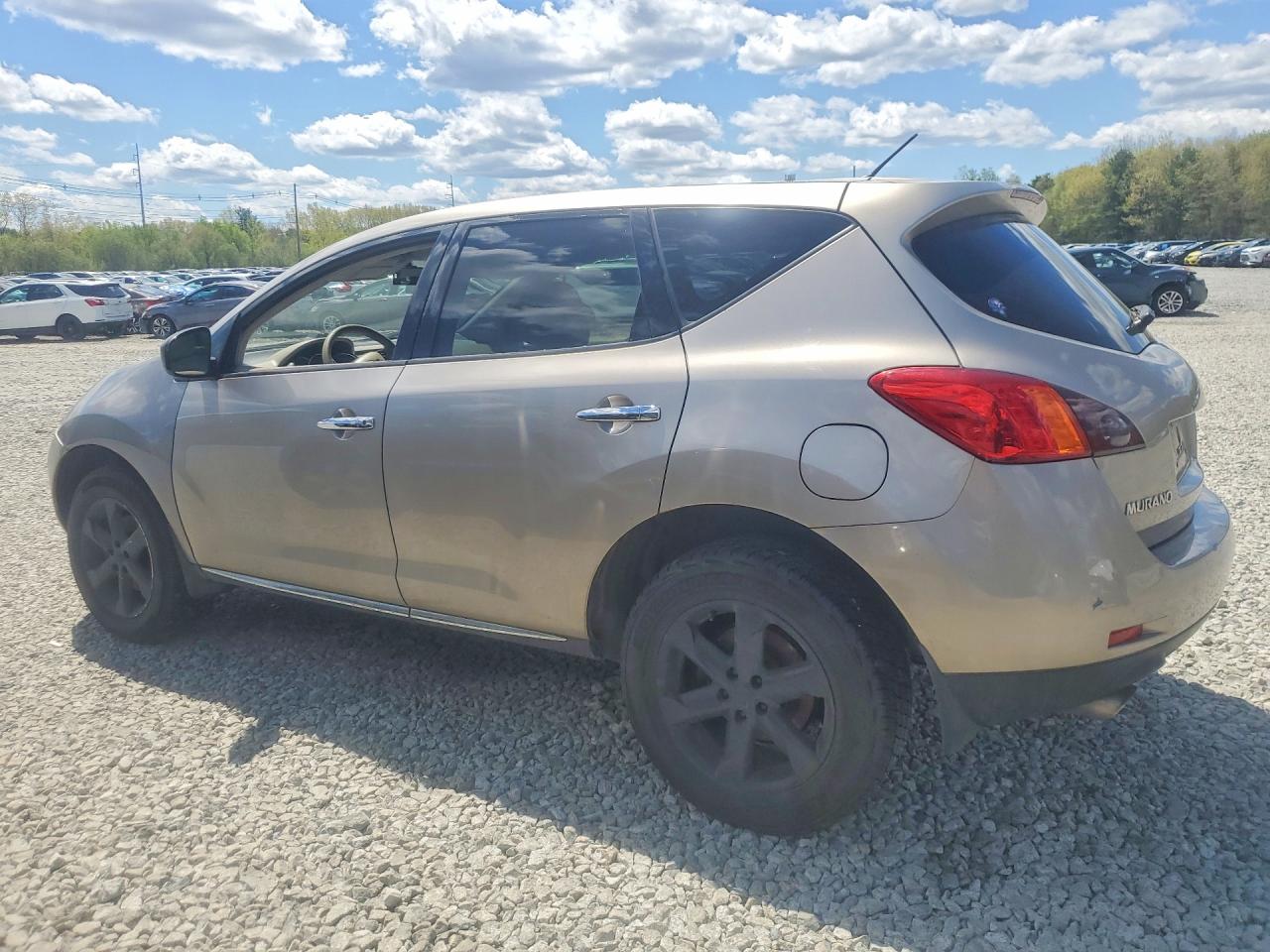 2010 Nissan Murano S Gold vin: JN8AZ1MWXAW106196