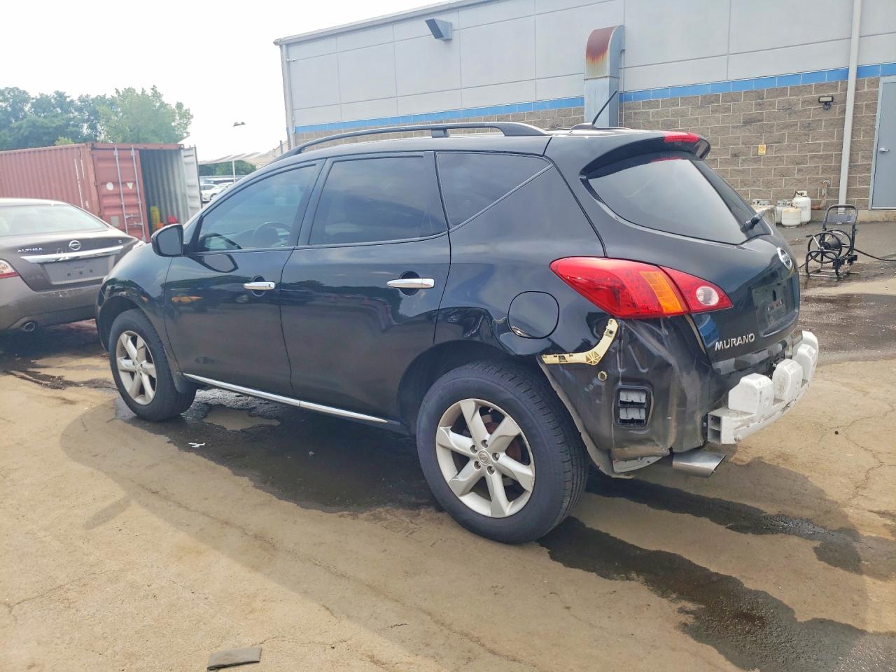 2010 Nissan Murano S Black vin: JN8AZ1MWXAW107137