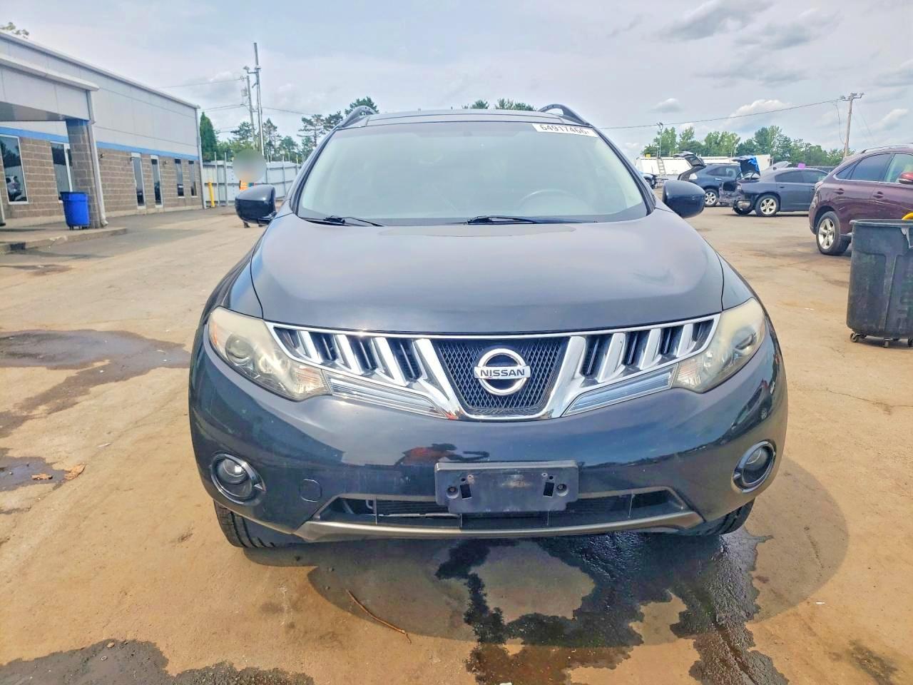 2010 Nissan Murano S Black vin: JN8AZ1MWXAW107137