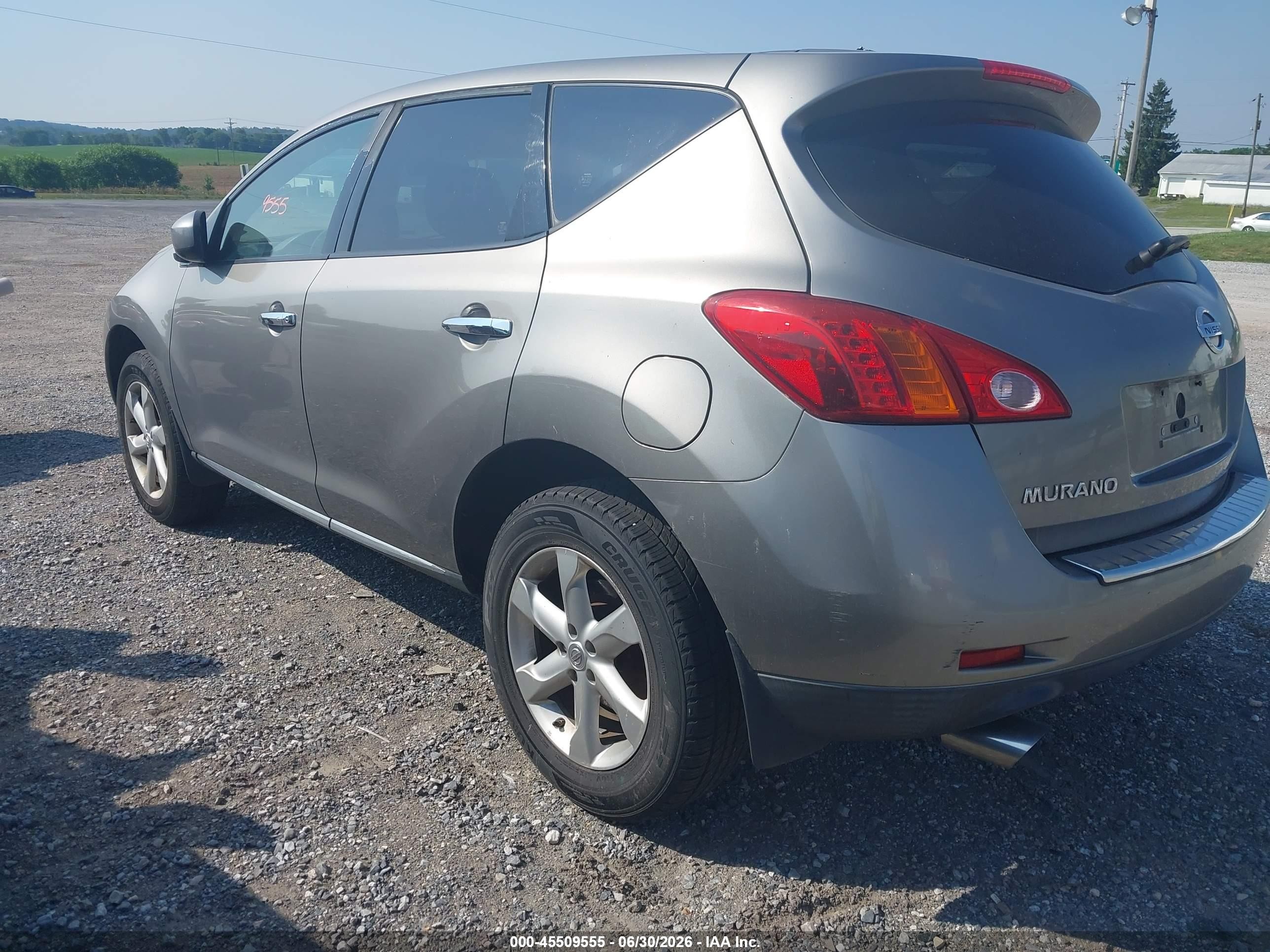 2010 Nissan Murano S Gray vin: JN8AZ1MWXAW112063