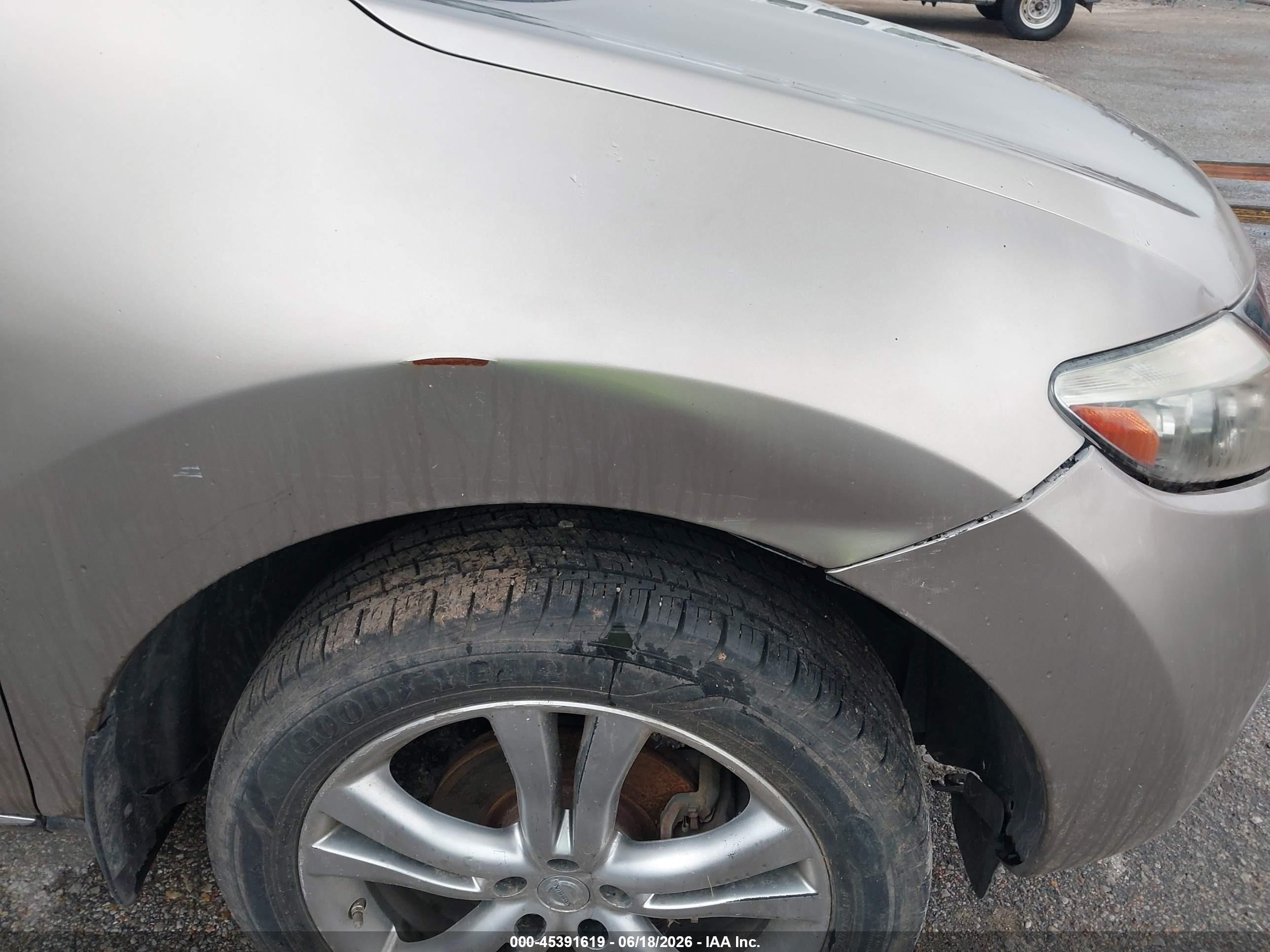 2010 Nissan Murano Le Gold vin: JN8AZ1MWXAW113780