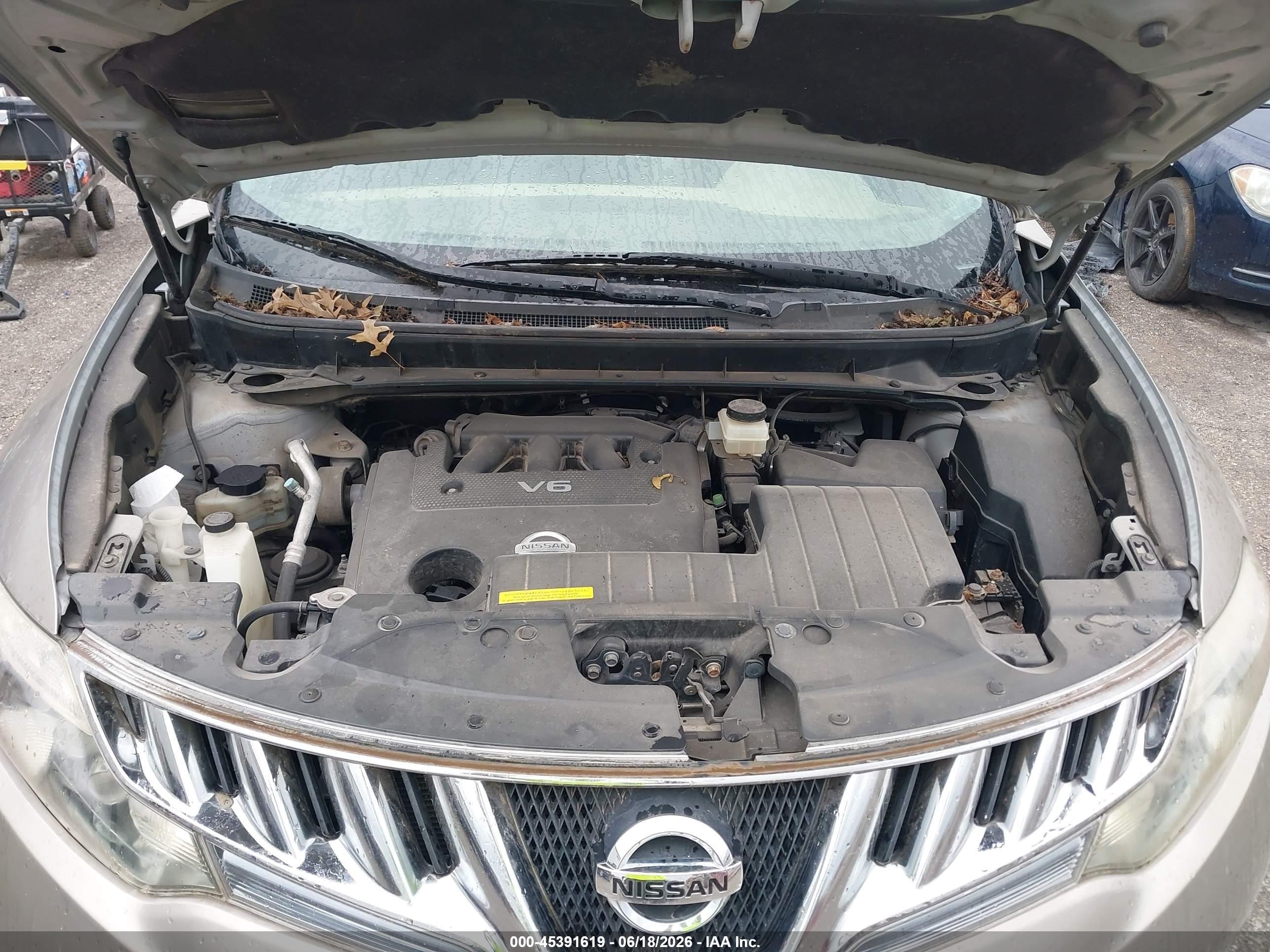 2010 Nissan Murano Le Gold vin: JN8AZ1MWXAW113780