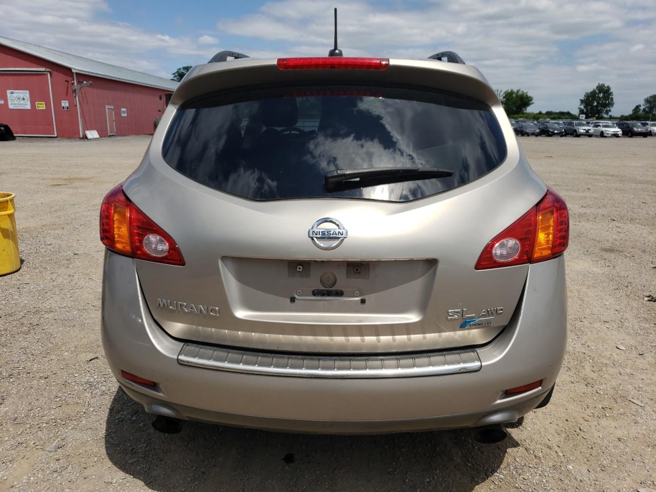 2010 Nissan Murano S Tan vin: JN8AZ1MWXAW117358