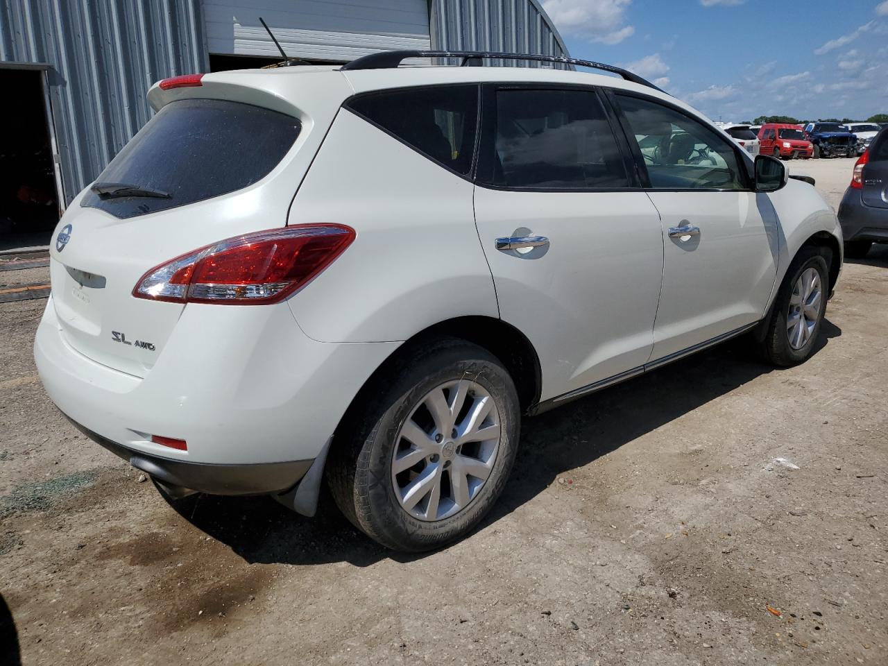 2011 Nissan Murano S Белый vin: JN8AZ1MWXBW152564