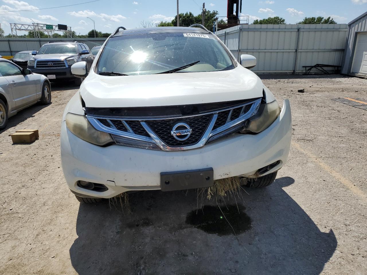 2011 Nissan Murano S Белый vin: JN8AZ1MWXBW152564
