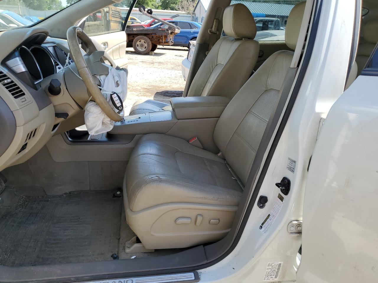 2011 Nissan Murano S Белый vin: JN8AZ1MWXBW152564