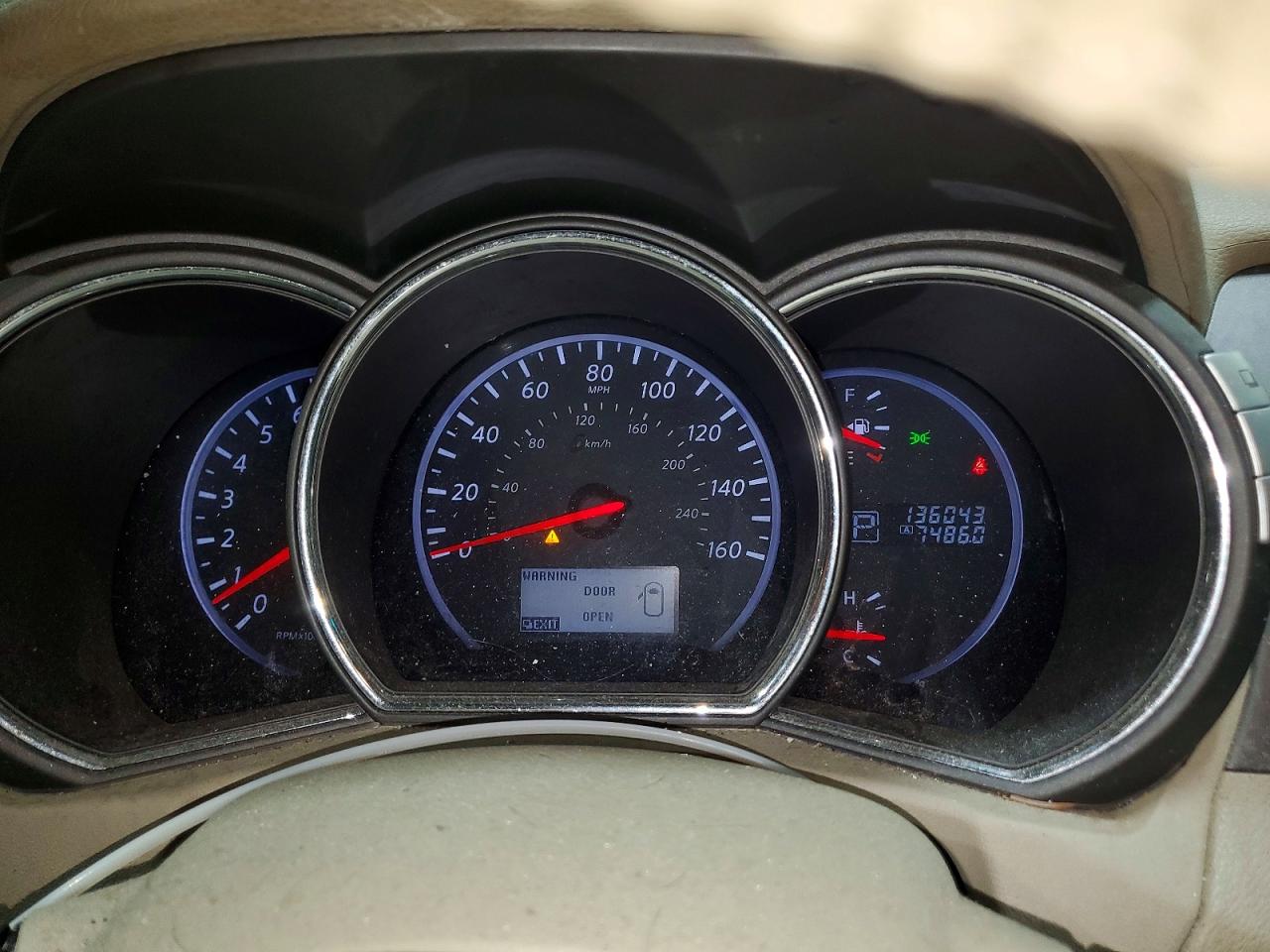 2012 Nissan Murano S White vin: JN8AZ1MWXCW208312