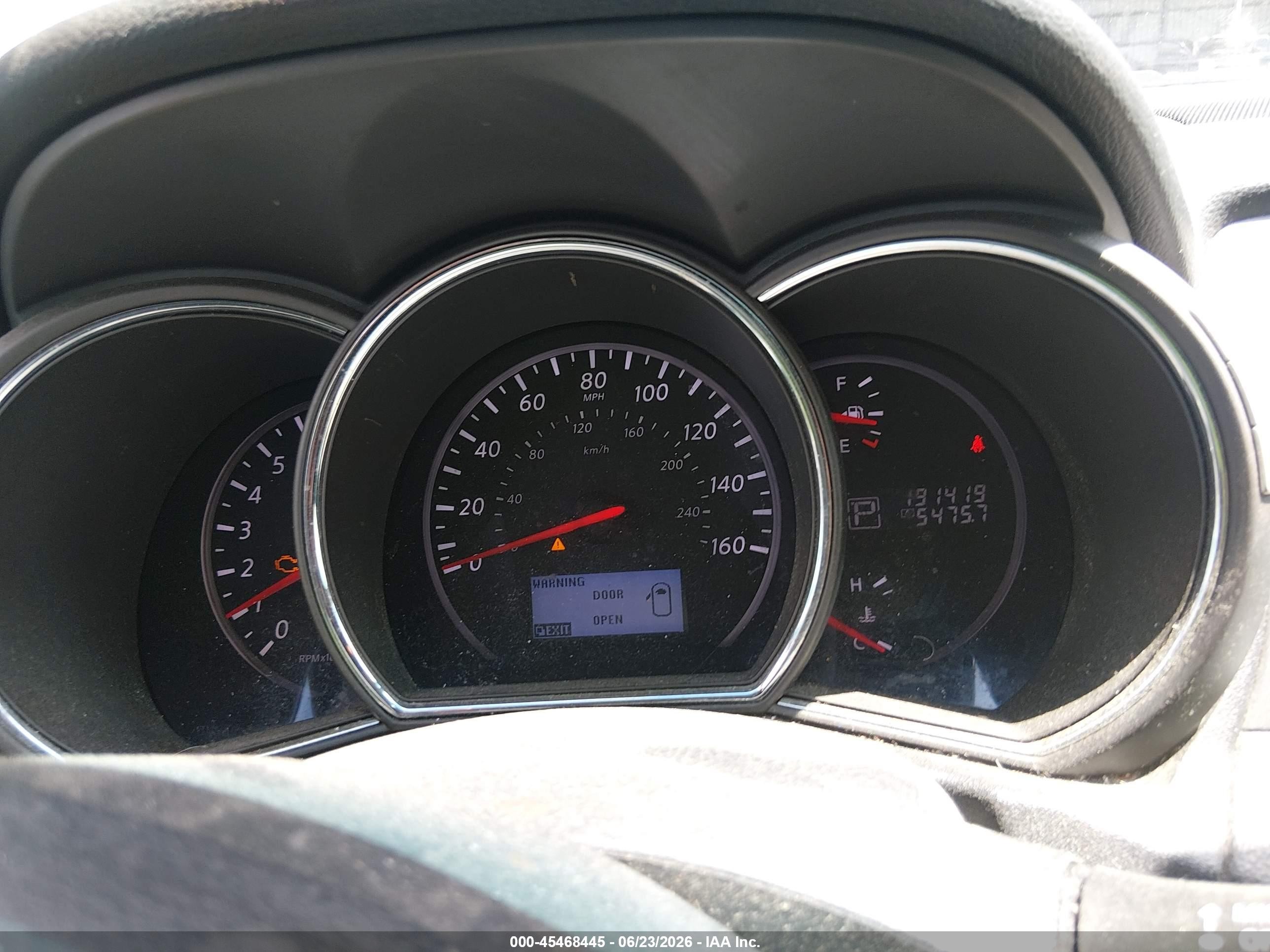 2012 Nissan Murano Sv Black vin: JN8AZ1MWXCW221223