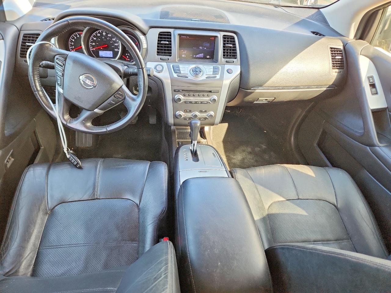 2012 Nissan Murano S Silver vin: JN8AZ1MWXCW228186