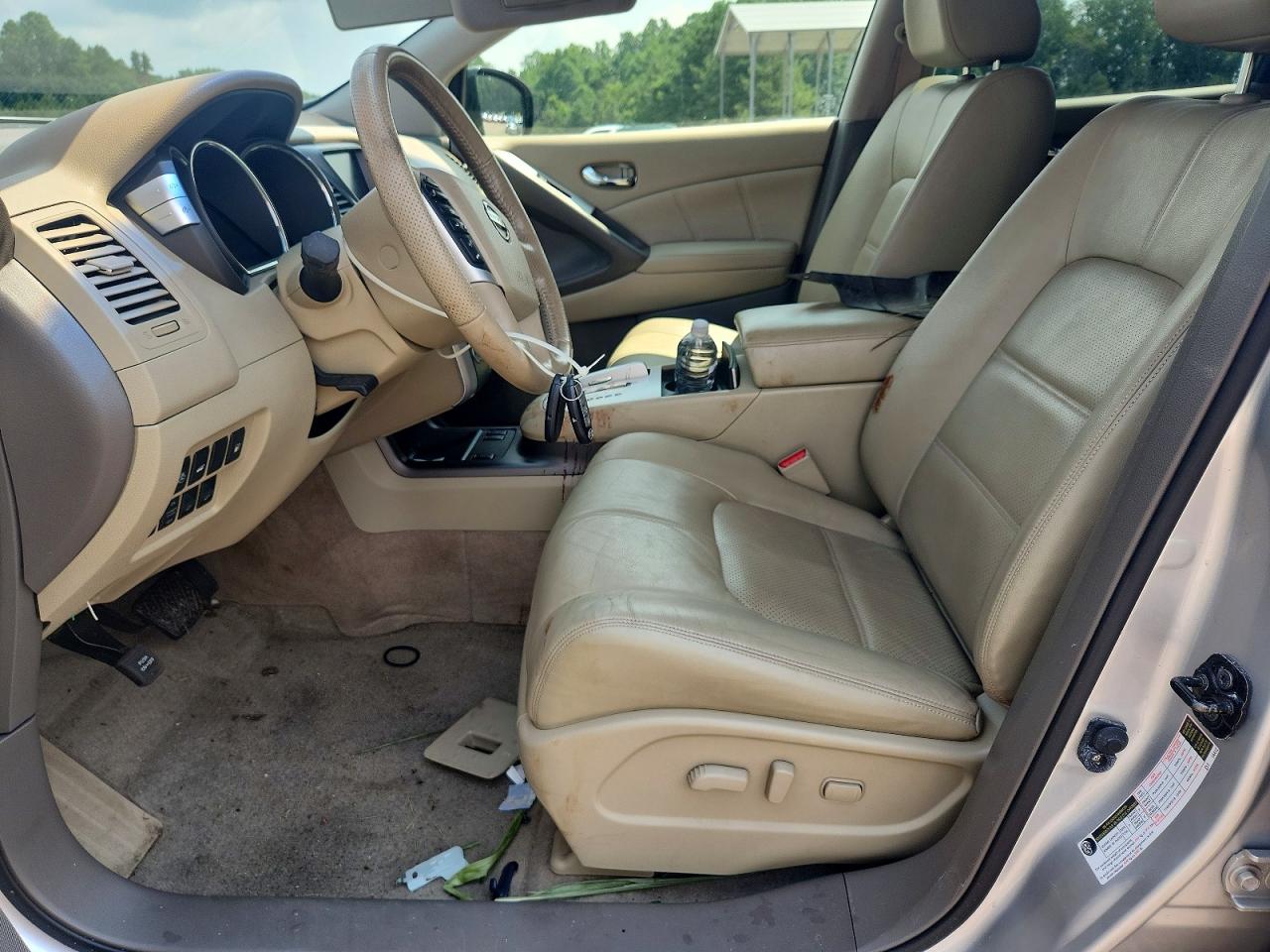 2012 Nissan Murano S Silver vin: JN8AZ1MWXCW229855