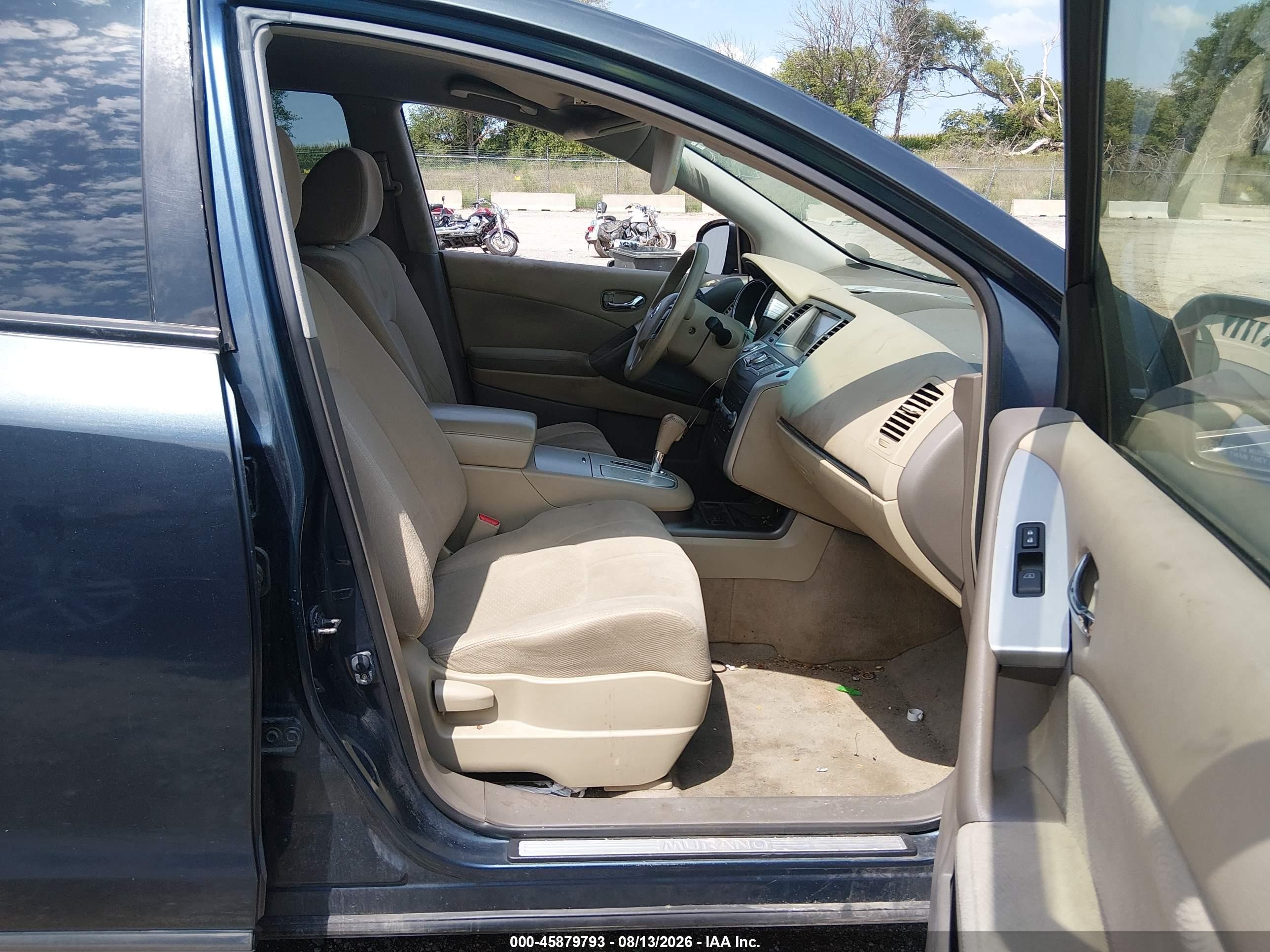 2014 Nissan Murano S Blue vin: JN8AZ1MWXEW506037