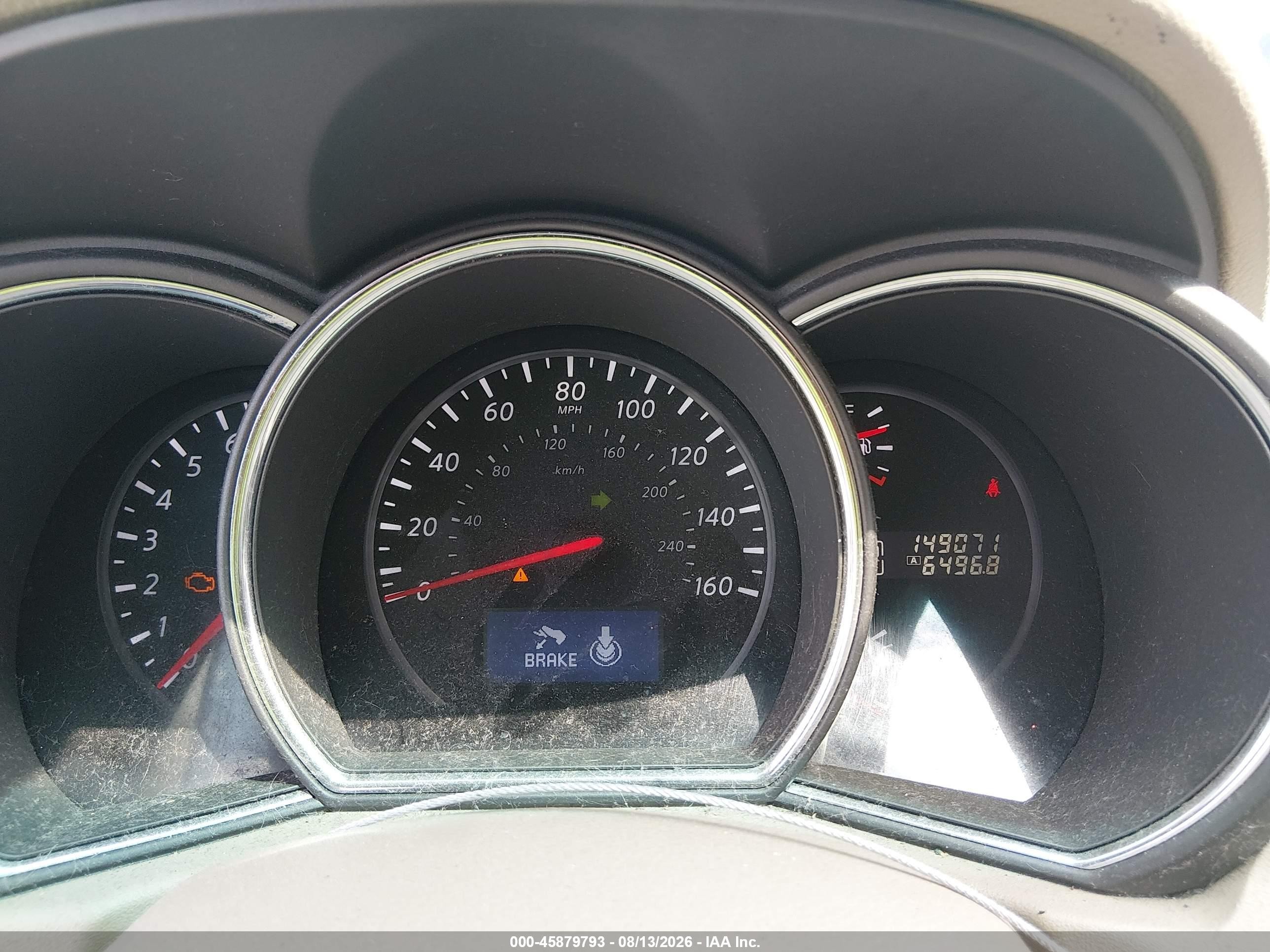 2014 Nissan Murano S Blue vin: JN8AZ1MWXEW506037