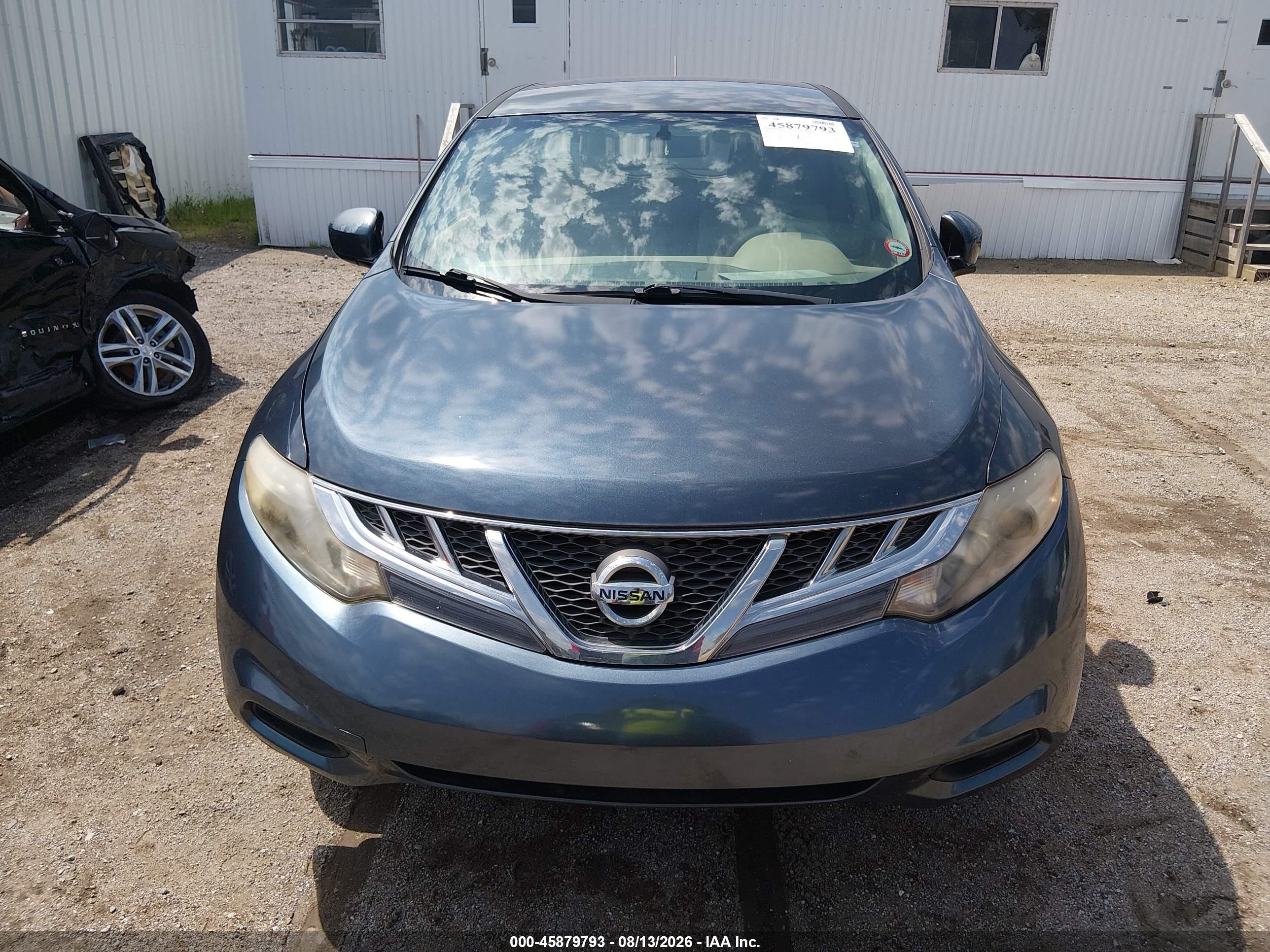 2014 Nissan Murano S Blue vin: JN8AZ1MWXEW506037