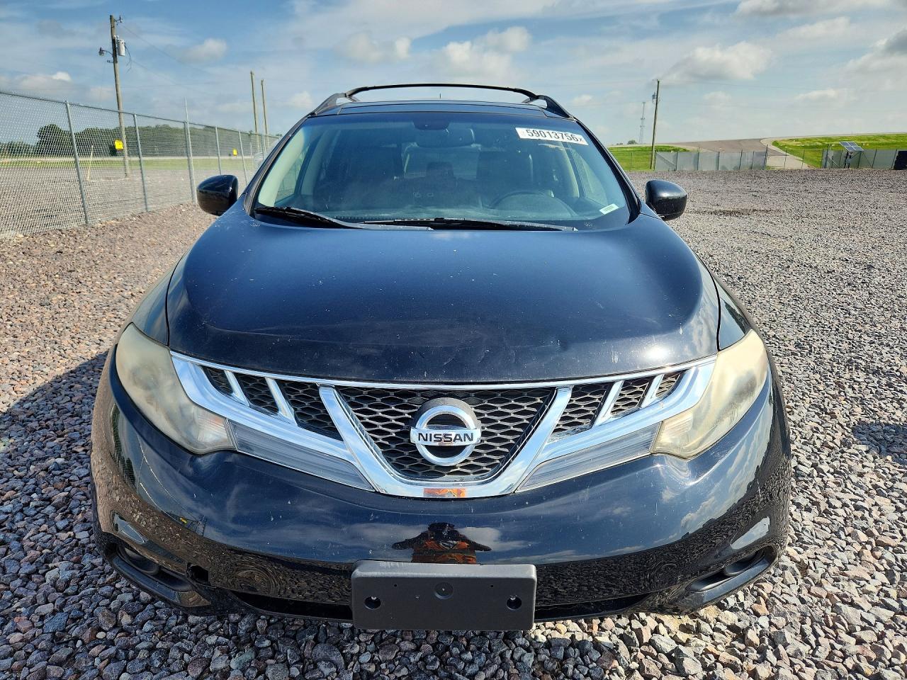 2014 Nissan Murano Sl Black vin: JN8AZ1MWXEW512467