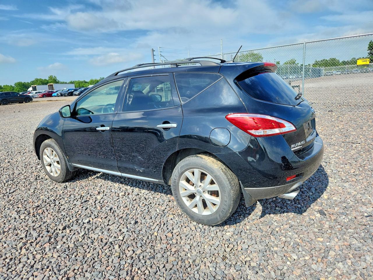 2014 Nissan Murano Sl Black vin: JN8AZ1MWXEW512467