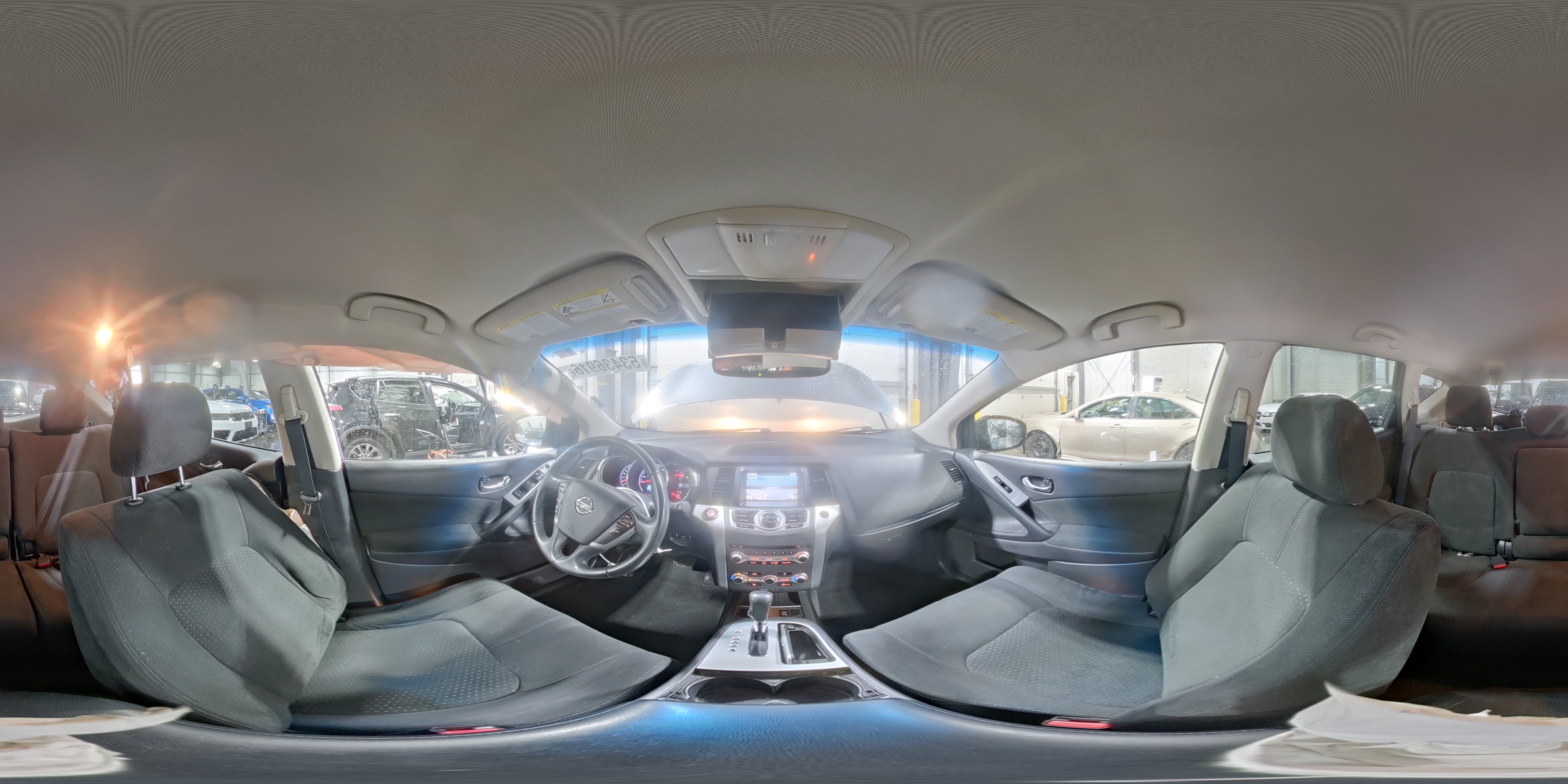 2014 Nissan Murano Sv Gray vin: JN8AZ1MWXEW513196