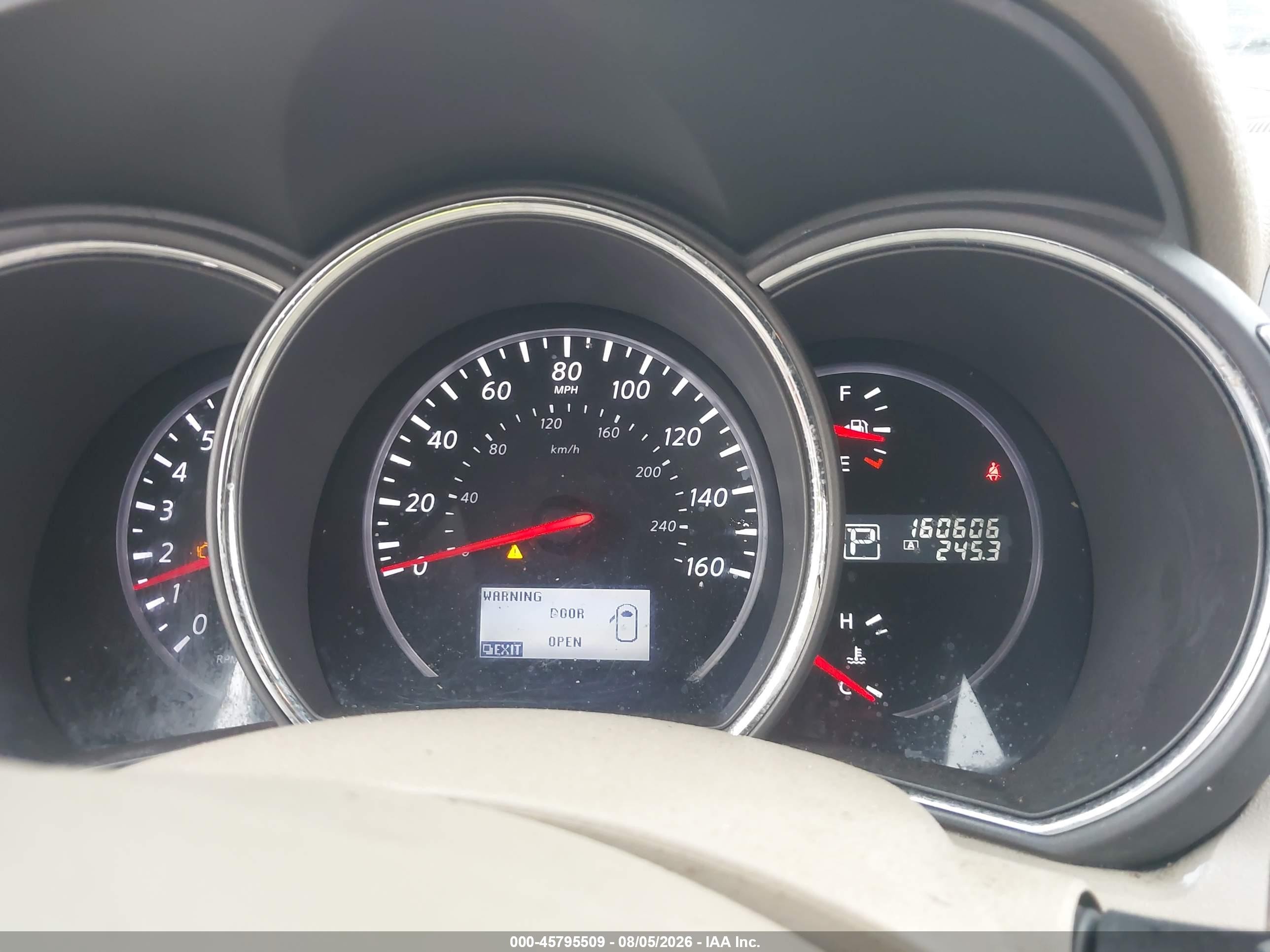 2014 Nissan Murano Le White vin: JN8AZ1MWXEW520388