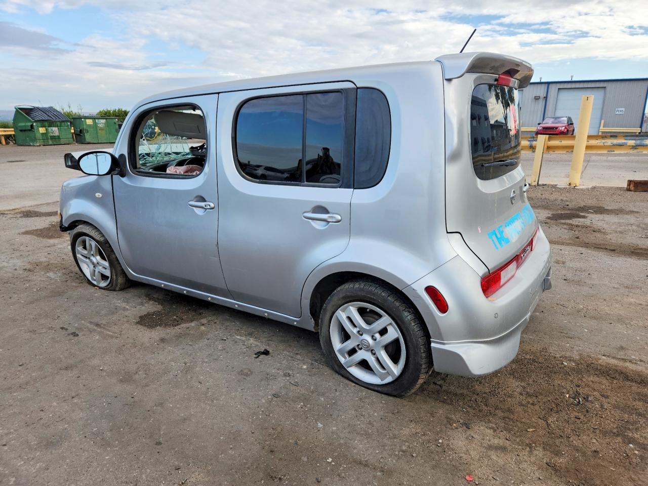 2009 Nissan Cube 1.8 Silver vin: JN8AZ28R09T108501