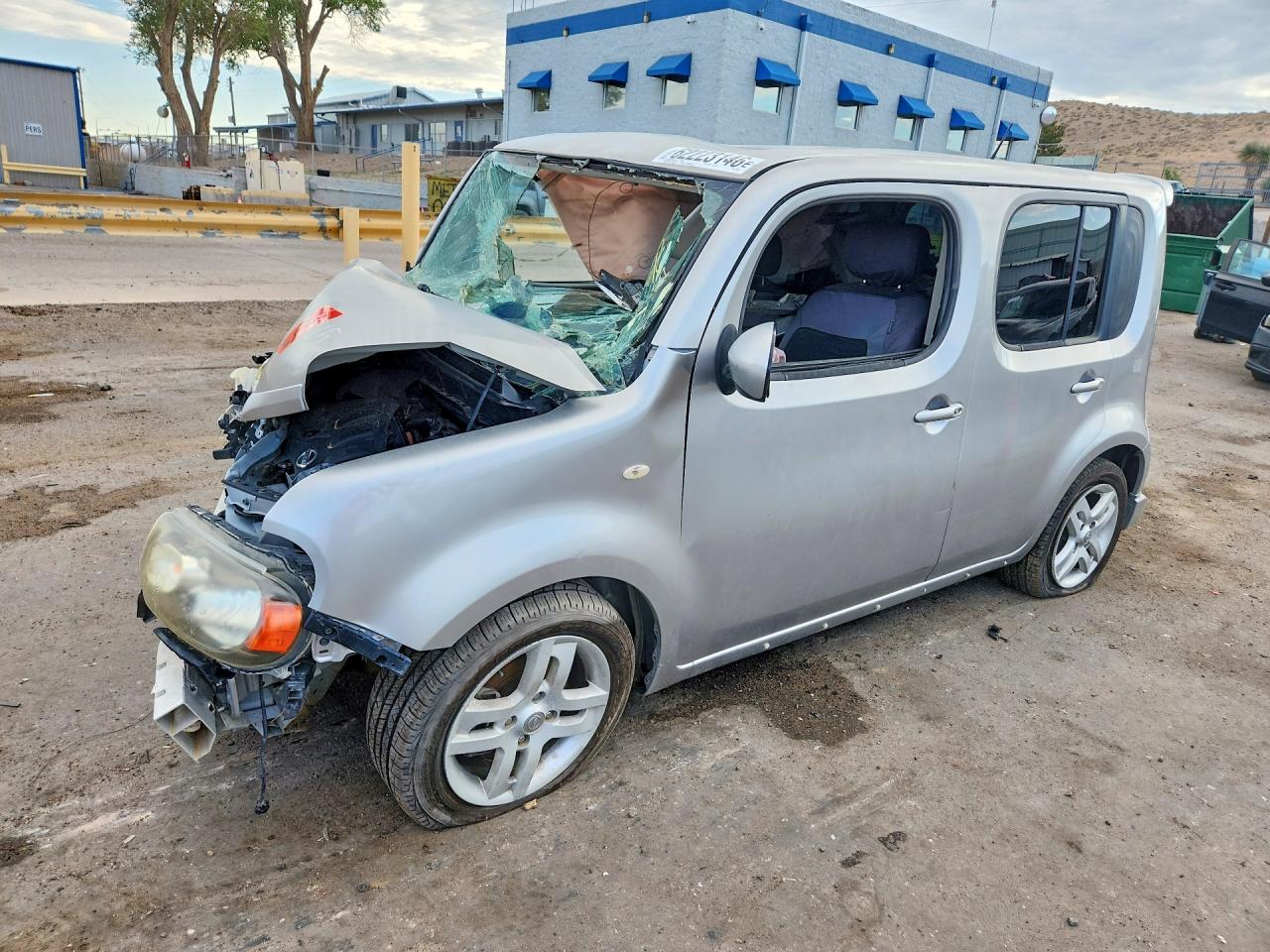 2009 Nissan Cube 1.8 Silver vin: JN8AZ28R09T108501