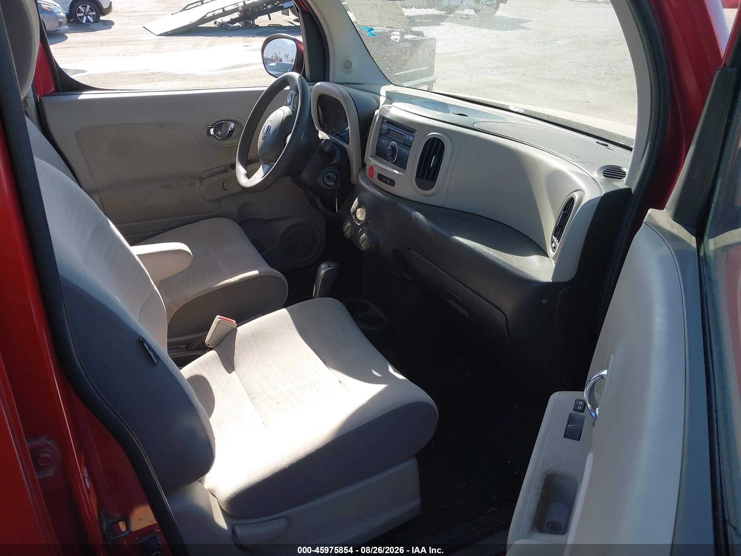 2009 Nissan Cube 1.8s Красный vin: JN8AZ28R09T118820