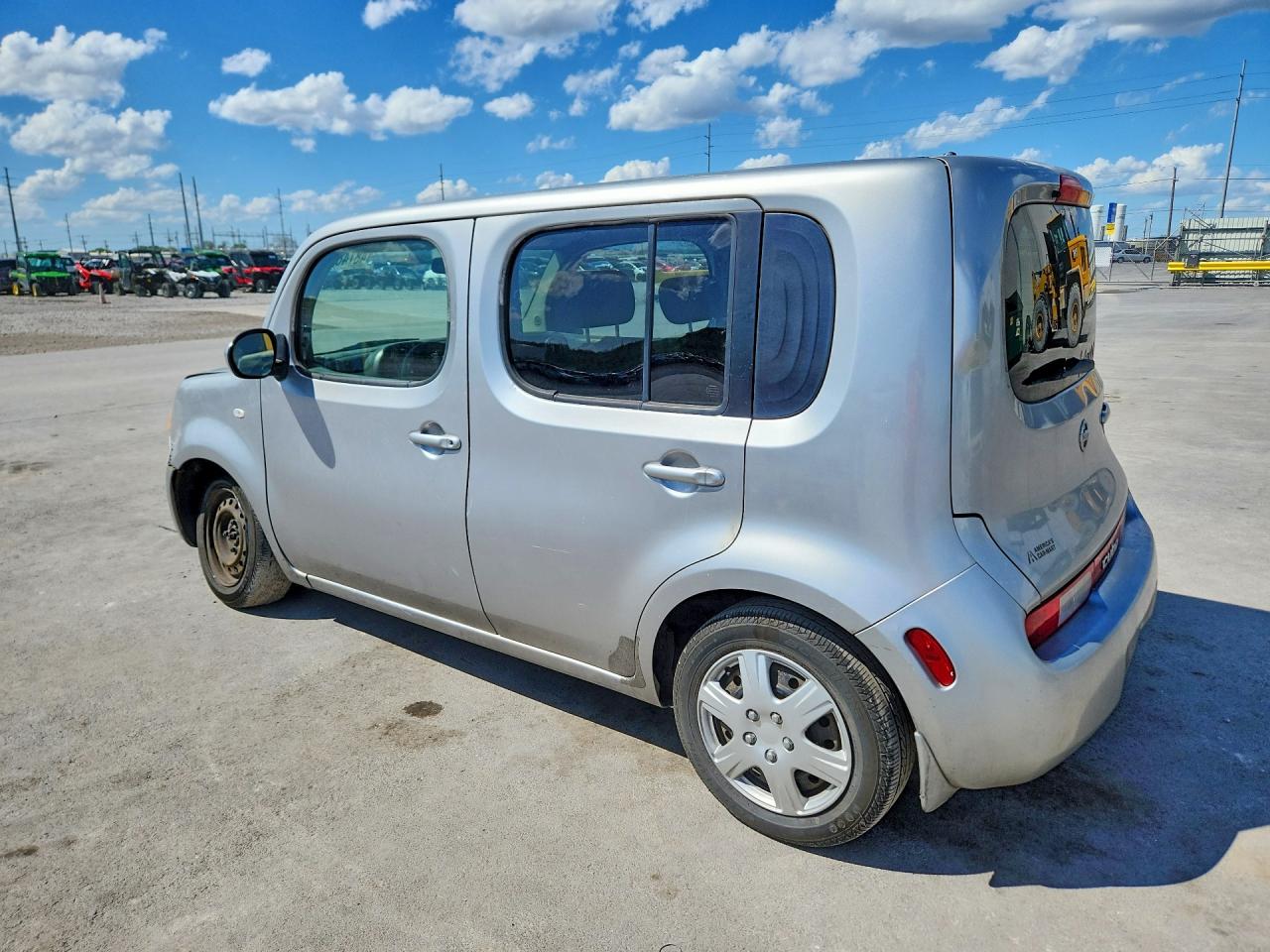 2009 Nissan Cube 1.8 Silver vin: JN8AZ28R09T130899