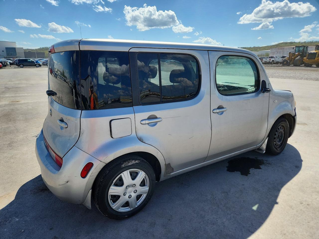 2009 Nissan Cube 1.8 Silver vin: JN8AZ28R09T130899