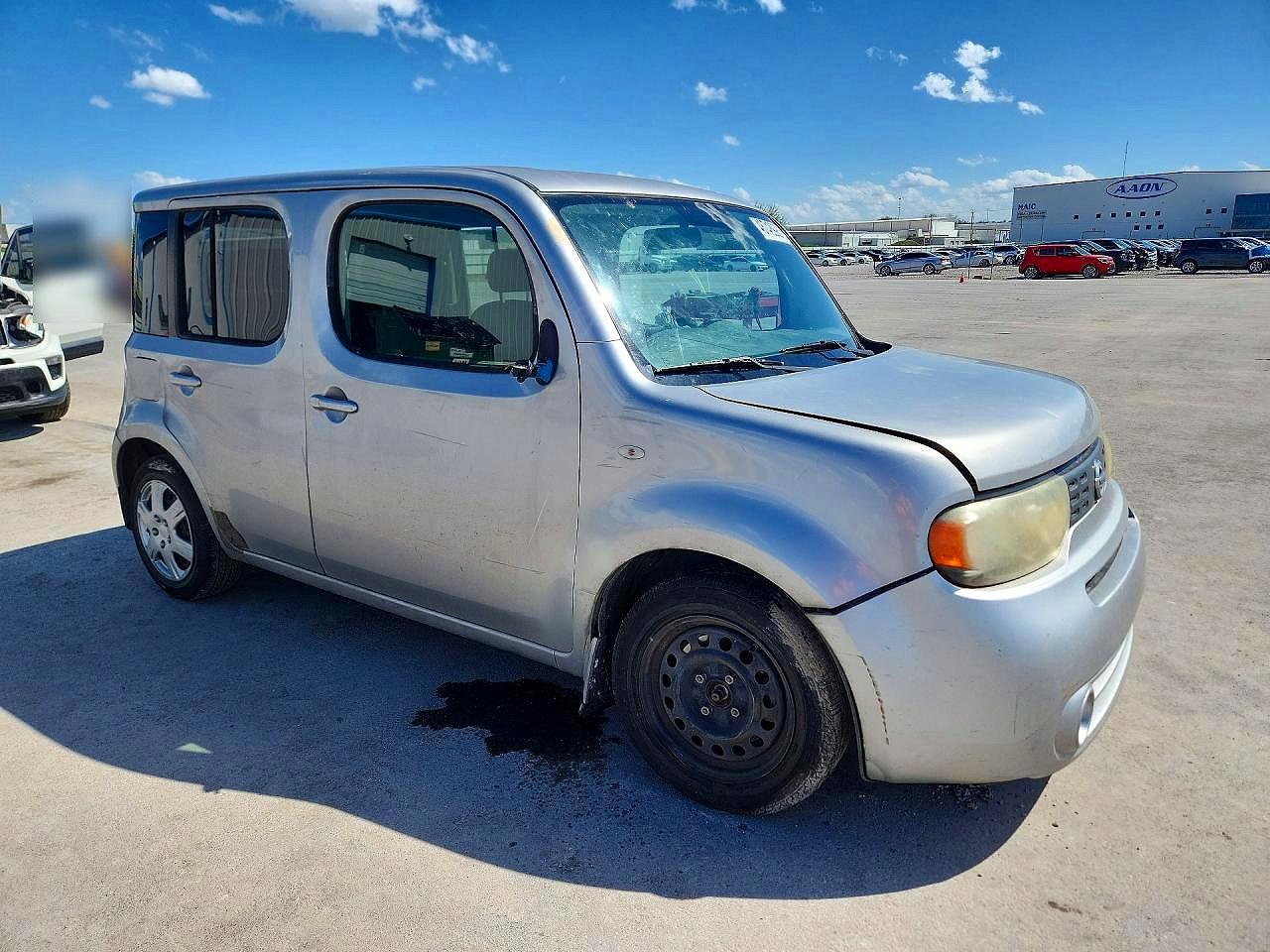 2009 Nissan Cube 1.8 Silver vin: JN8AZ28R09T130899