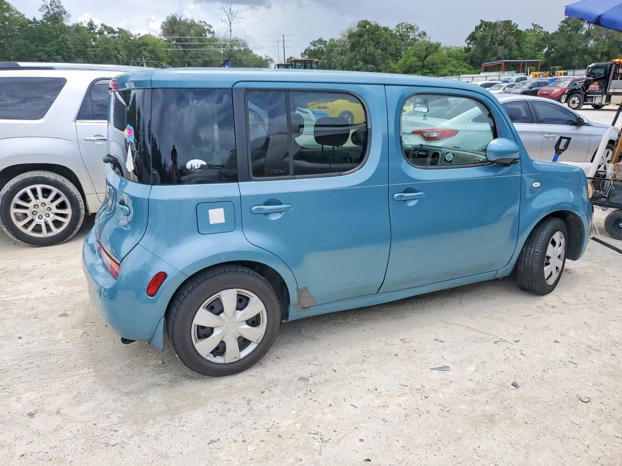 2009 Nissan Cube Base Blue vin: JN8AZ28R09T131003