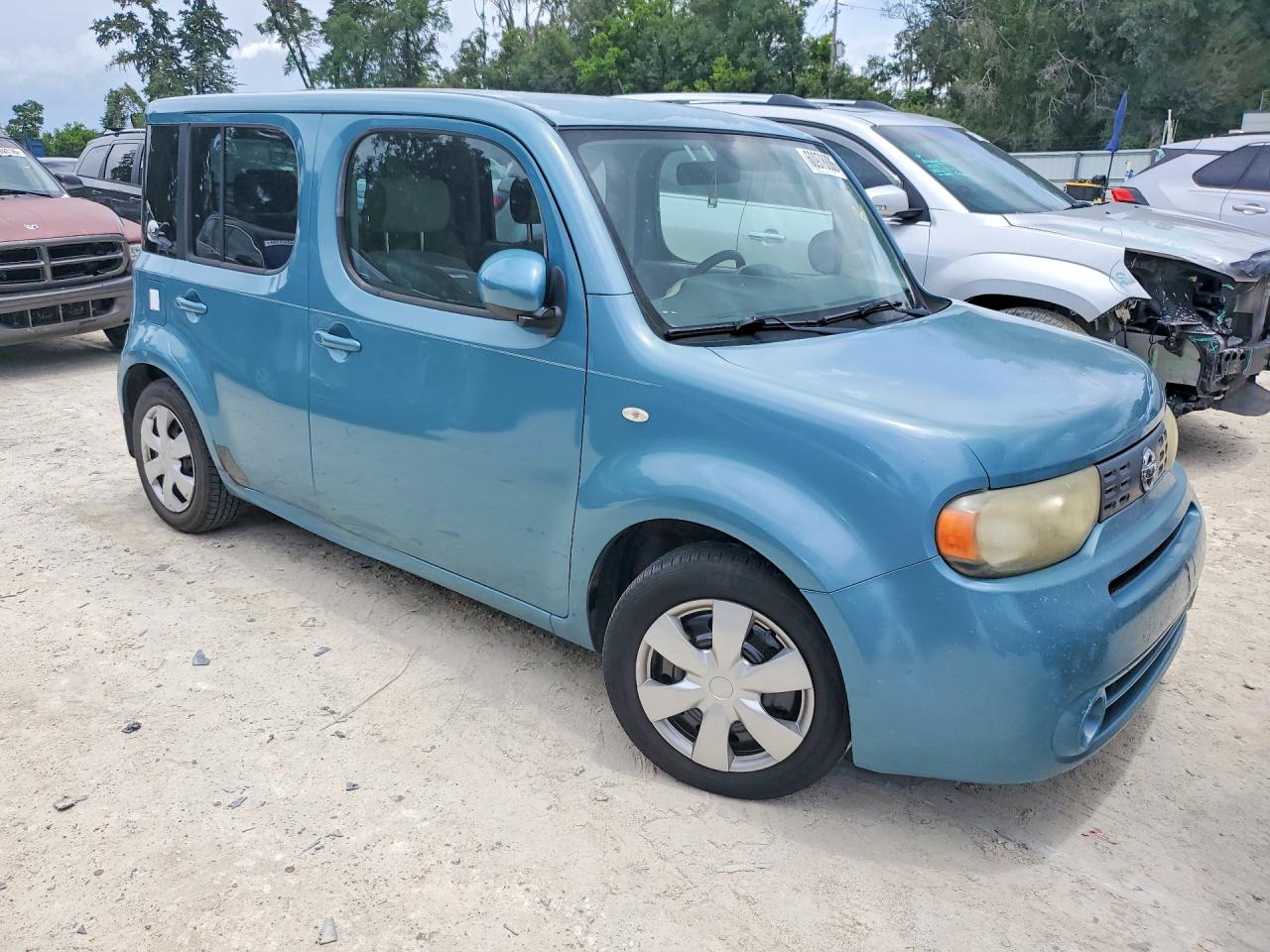 2009 Nissan Cube Base Blue vin: JN8AZ28R09T131003