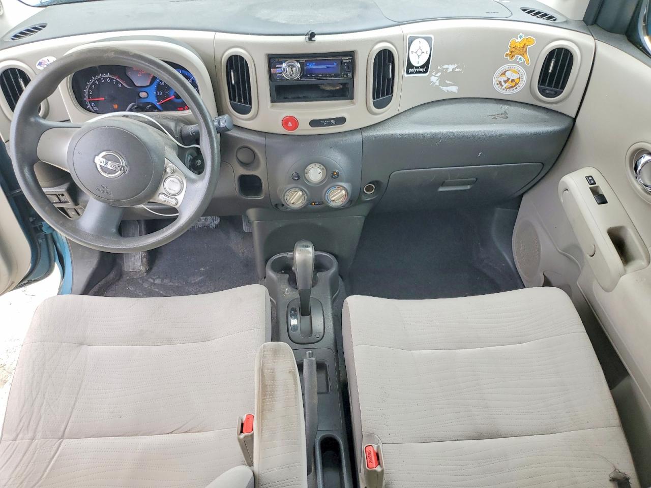 2009 Nissan Cube Base Blue vin: JN8AZ28R09T131003