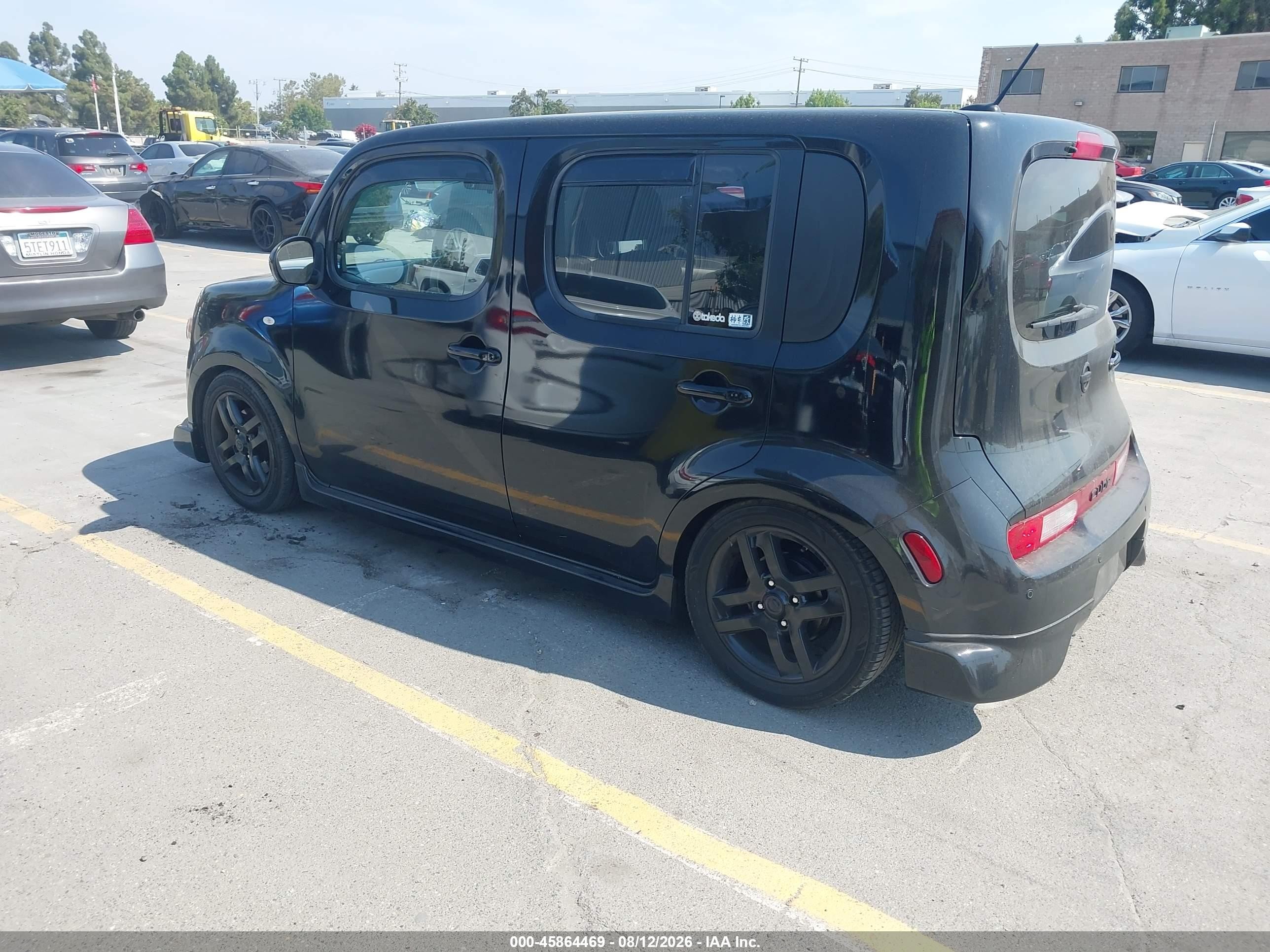2009 Nissan Cube 1.8sl Черный vin: JN8AZ28R19T103369
