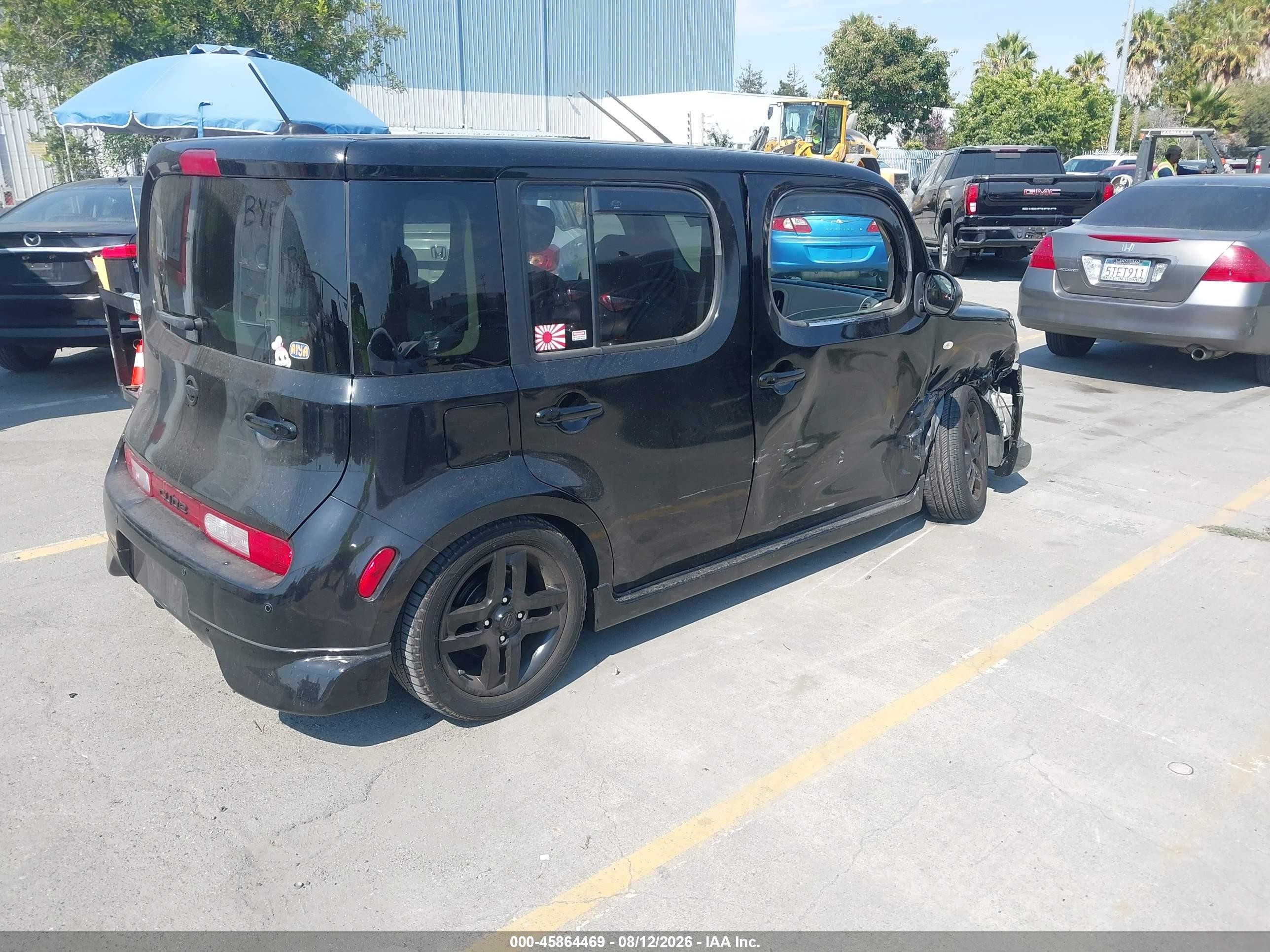 2009 Nissan Cube 1.8sl Черный vin: JN8AZ28R19T103369