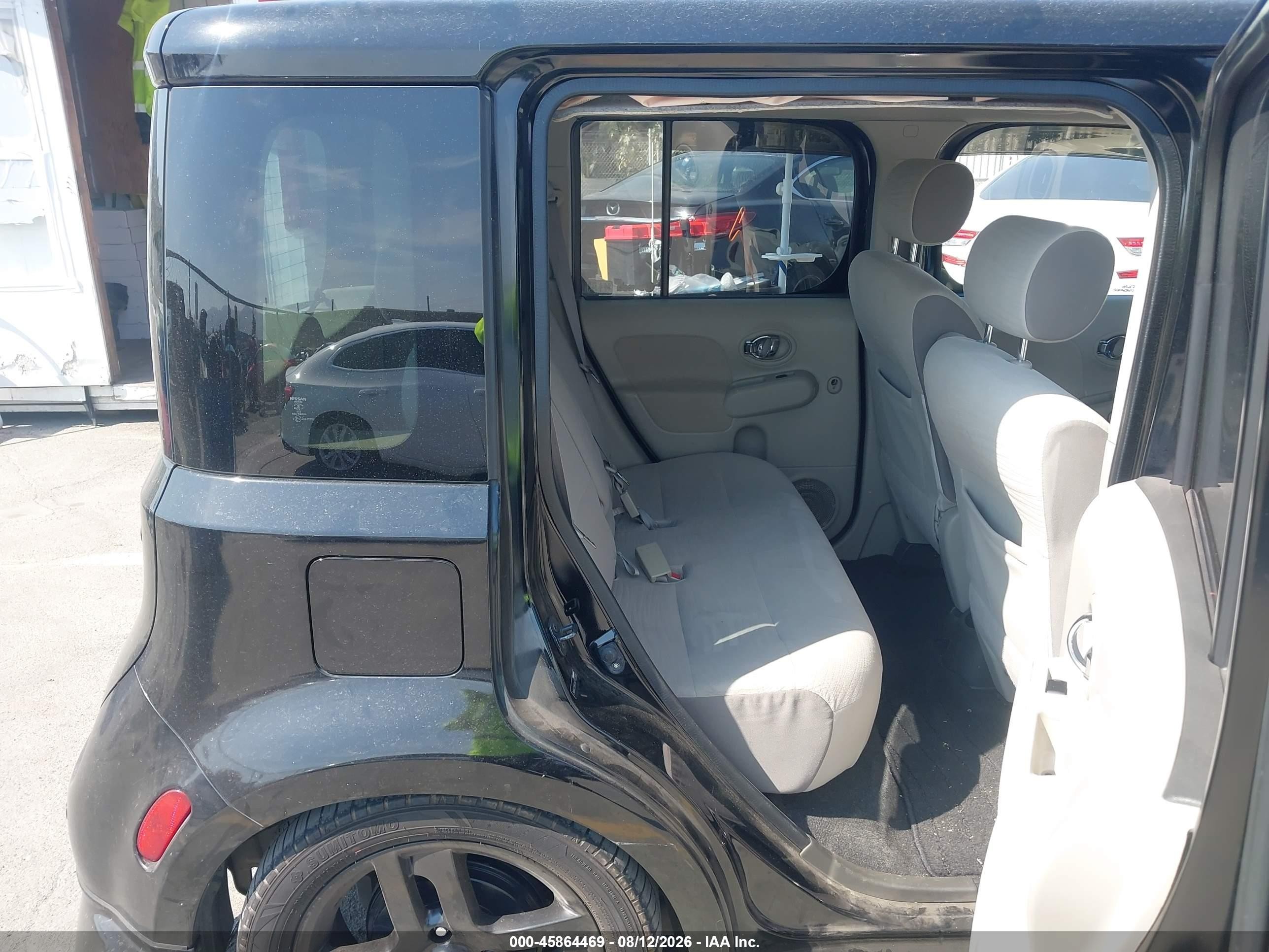 2009 Nissan Cube 1.8sl Черный vin: JN8AZ28R19T103369